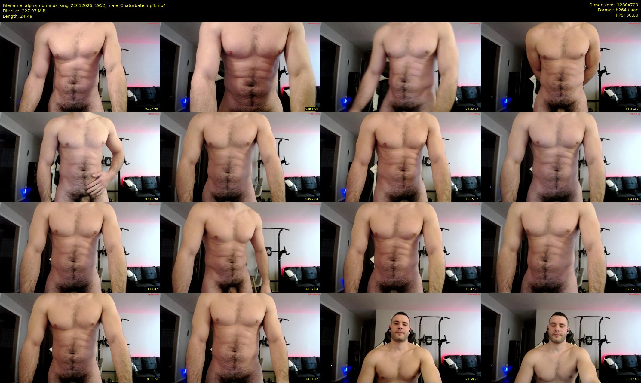 alpha_dominus_king — 25 minute Chaturbate male cam show recording, 720p, Jan 22, 2026
