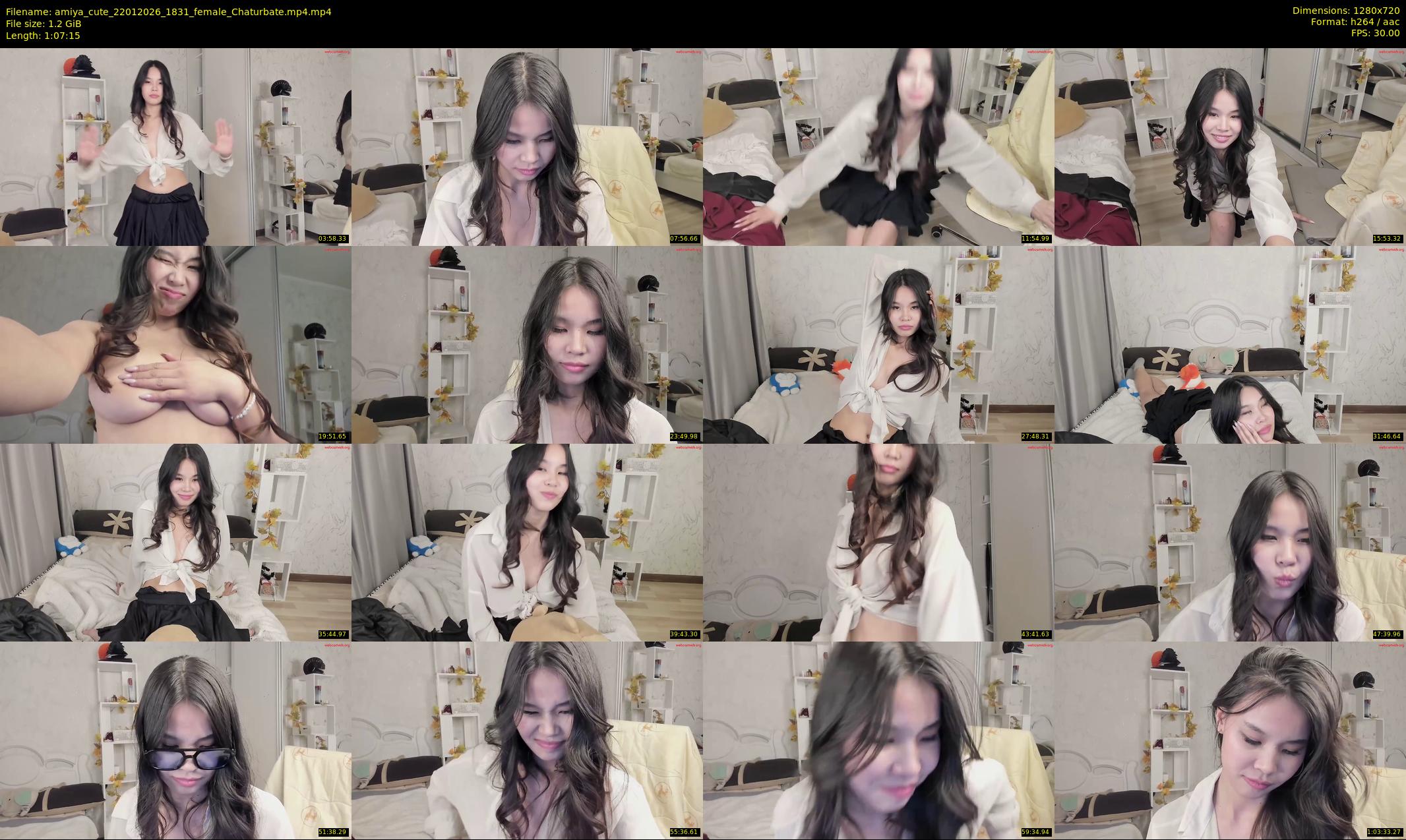 amiya_cute — 68 minute Chaturbate female cam show recording, 720p, Jan 22, 2026