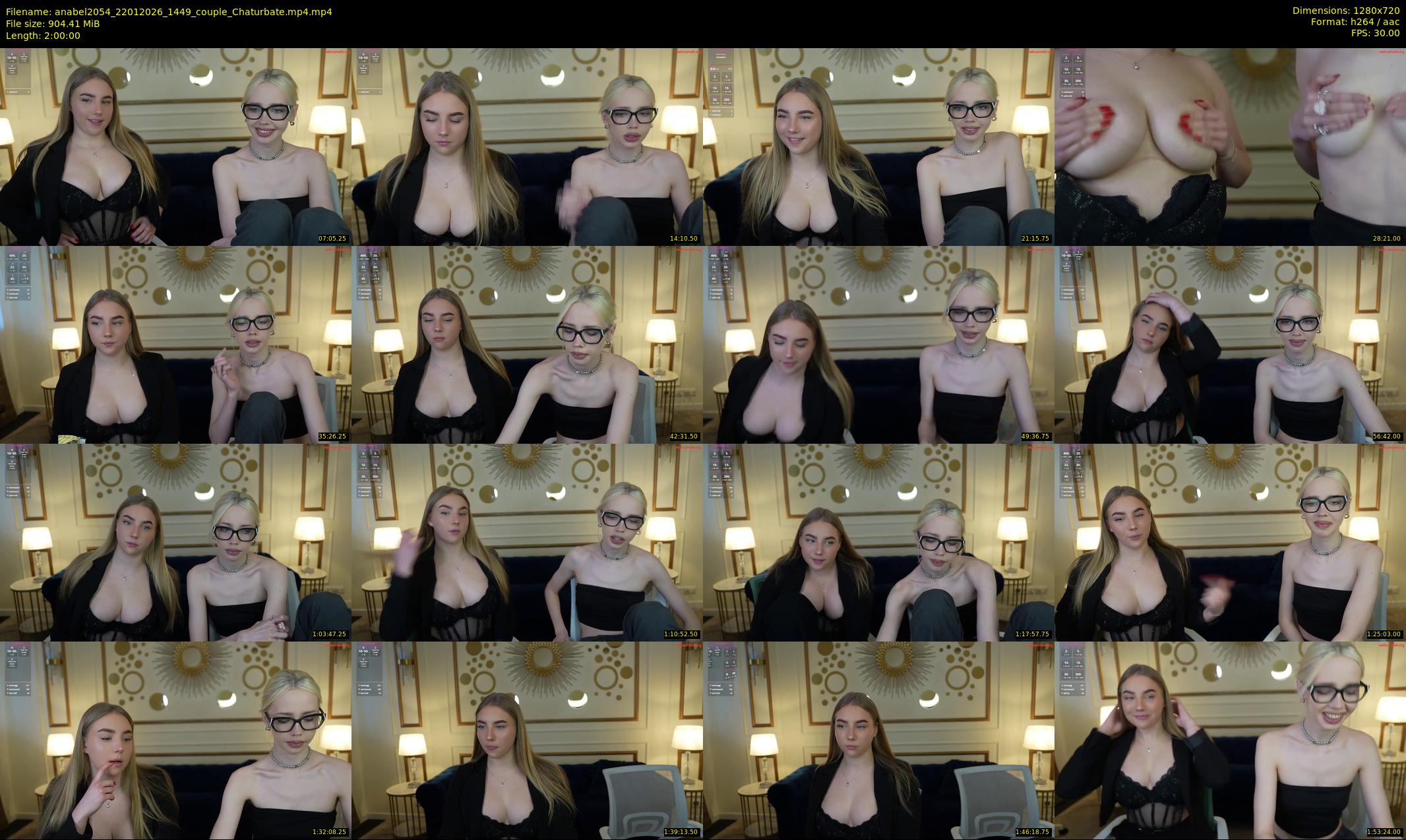 anabel2054 — 120 minute Chaturbate female cam show recording, 720p, Jan 22, 2026
