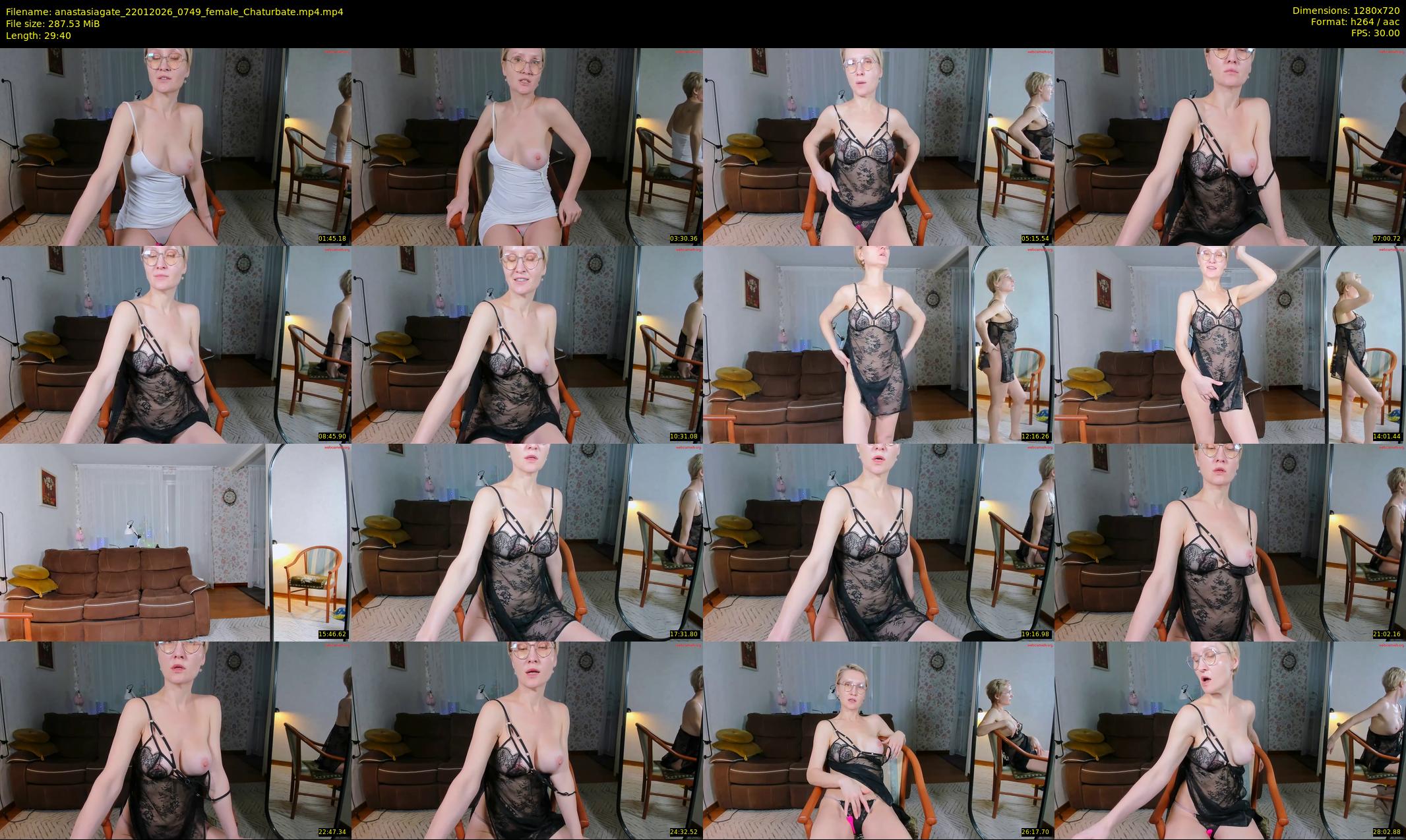anastasiagate — 30 minute Chaturbate female cam show recording, 720p, Jan 22, 2026