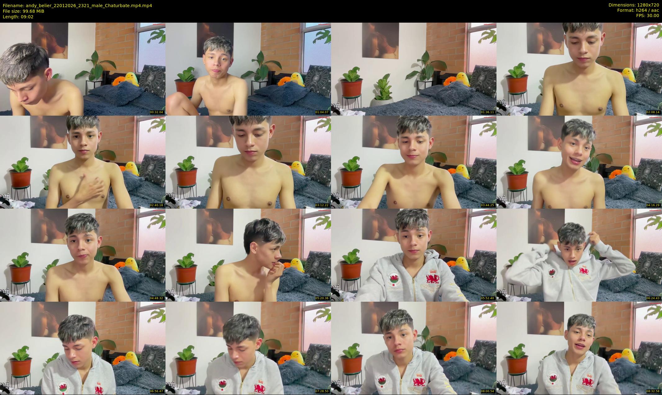 andy_belier — 10 minute Chaturbate male cam show recording, 720p, Jan 22, 2026