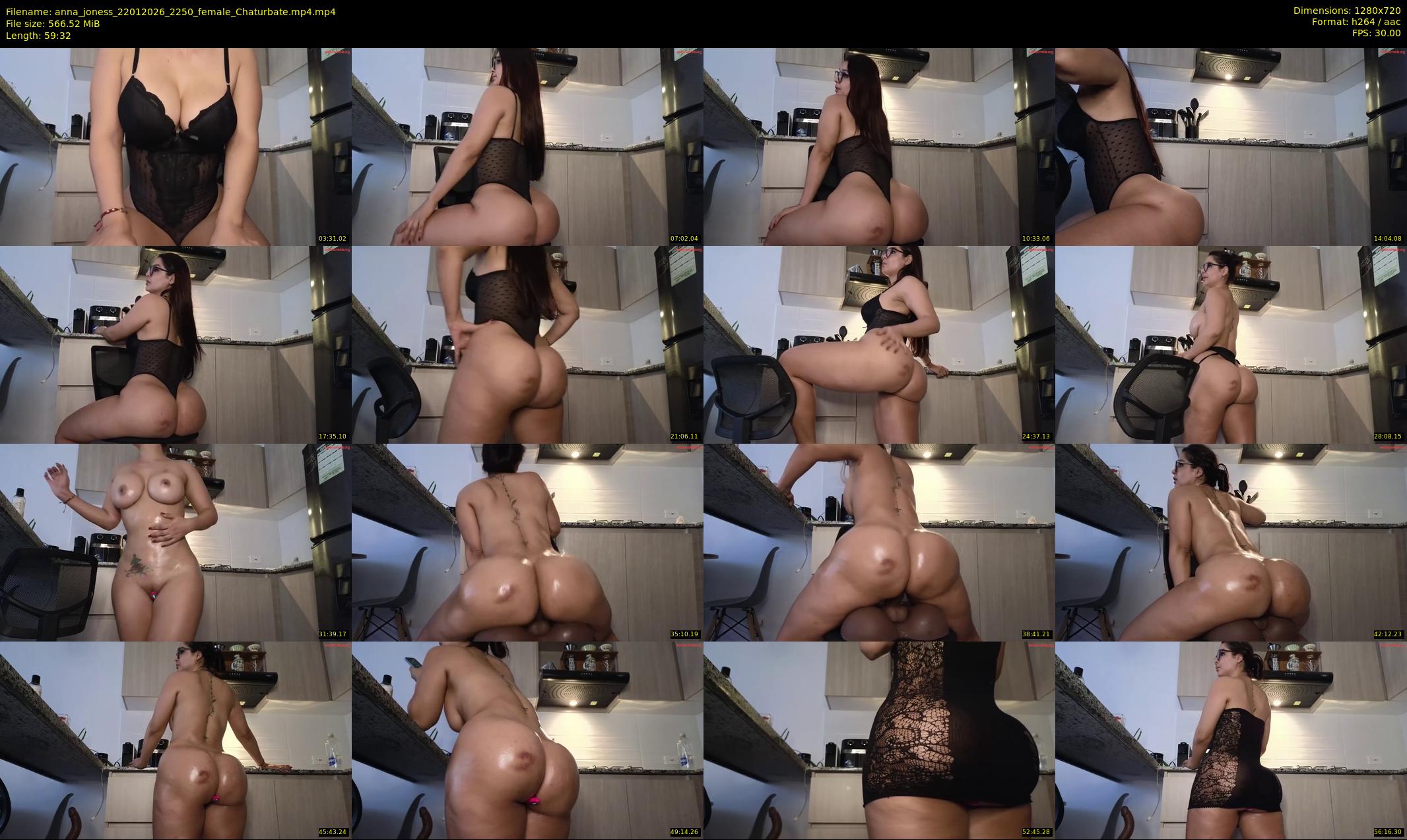 anna_joness — 60 minute Chaturbate female cam show recording, 720p, Jan 22, 2026