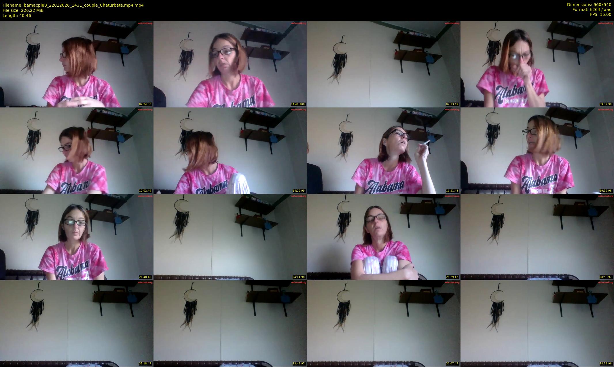 bamacpl80 — 41 minute Chaturbate couple cam show recording, 480p, Jan 22, 2026