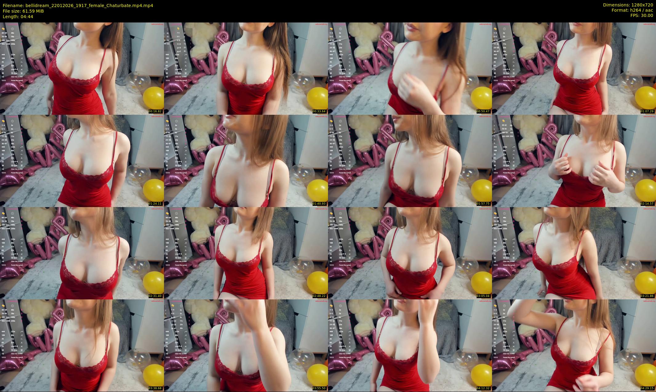 bellidream — 5 minute Chaturbate female cam show recording, 720p, Jan 22, 2026