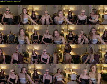 bright_diamonds_054 — 121 minute Chaturbate couple cam show recording, 720p, Jan 22, 2026
