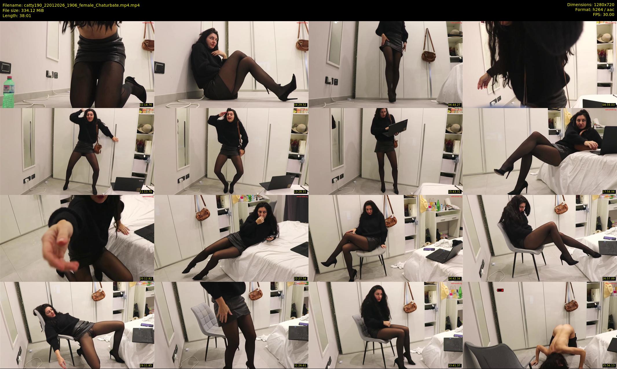 catty190 — 39 minute Chaturbate female cam show recording, 720p, Jan 22, 2026
