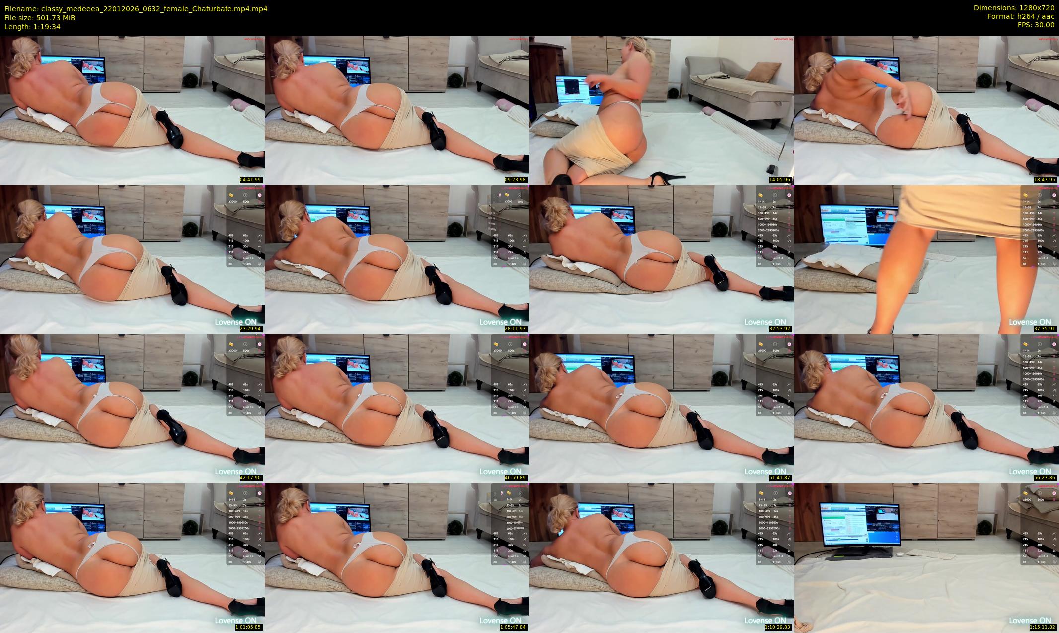 classy_medeeea — 80 minute Chaturbate female cam show recording, 720p, Jan 22, 2026