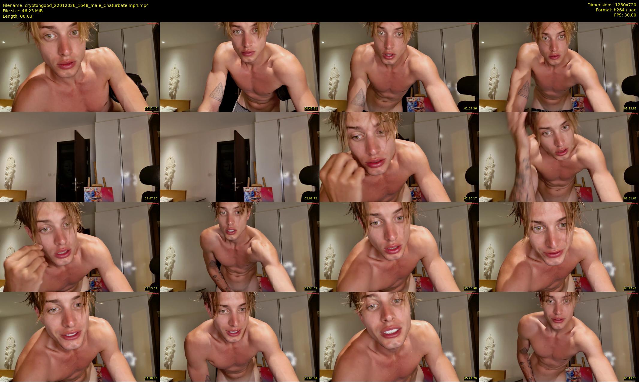 cryptongood — 7 minute Chaturbate male cam show recording, 720p, Jan 22, 2026