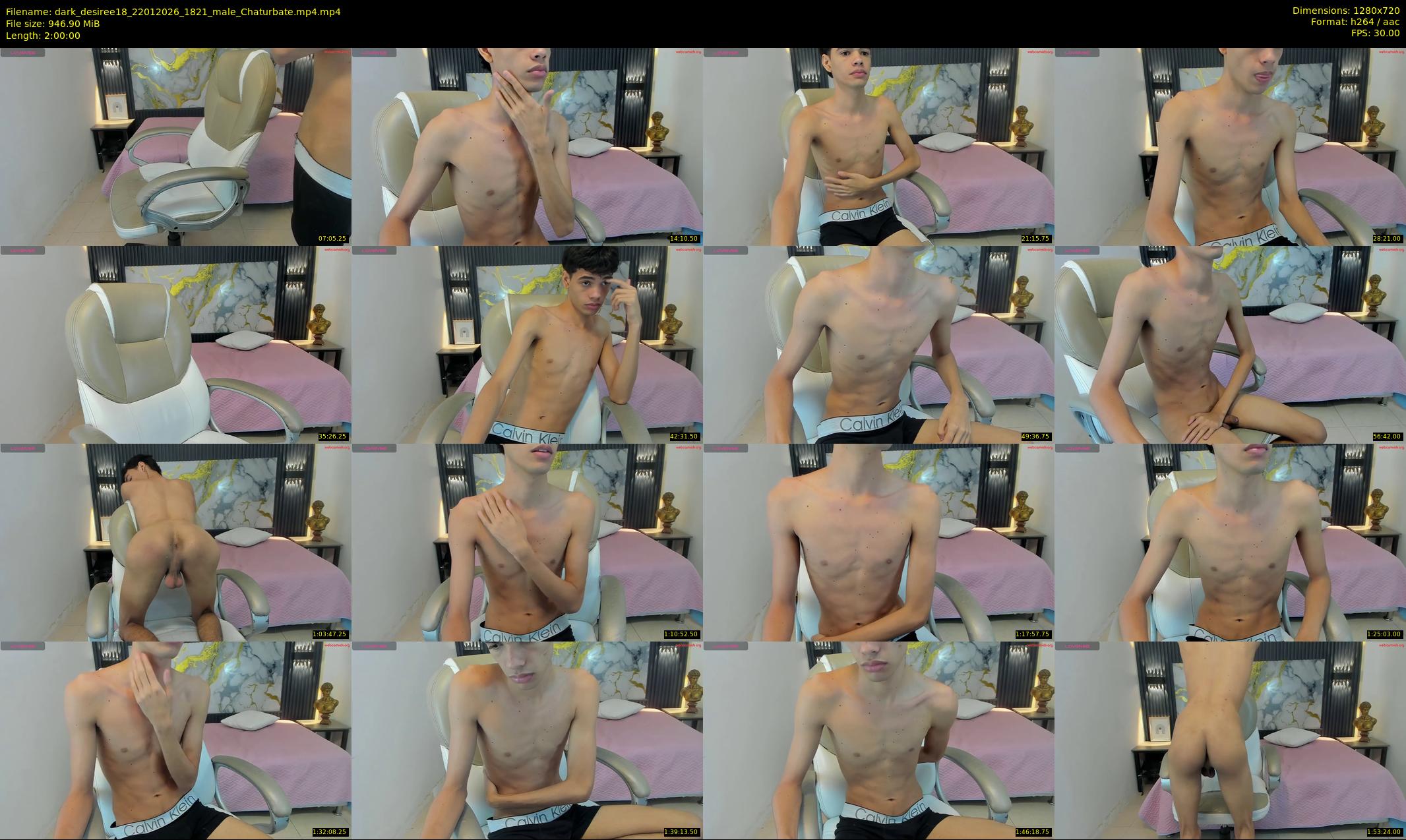 dark_desiree18 — 120 minute Chaturbate male cam show recording, 720p, Jan 22, 2026