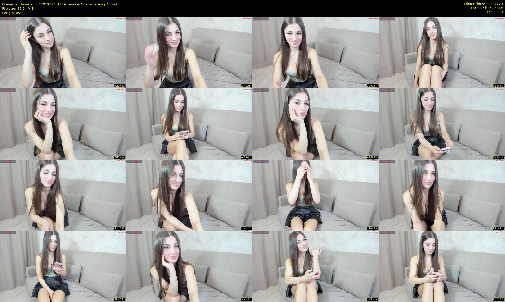 diana_soft — 6 minute Chaturbate female cam show recording, 720p, Jan 22, 2026