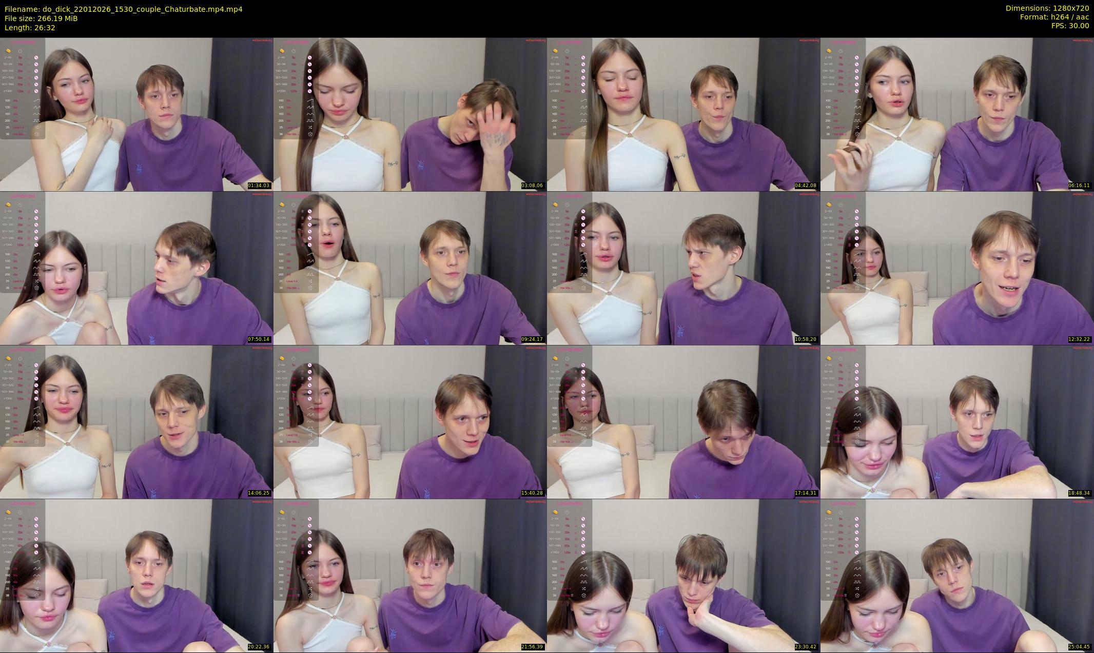 do_dick — 27 minute Chaturbate couple cam show recording, 720p, Jan 22, 2026