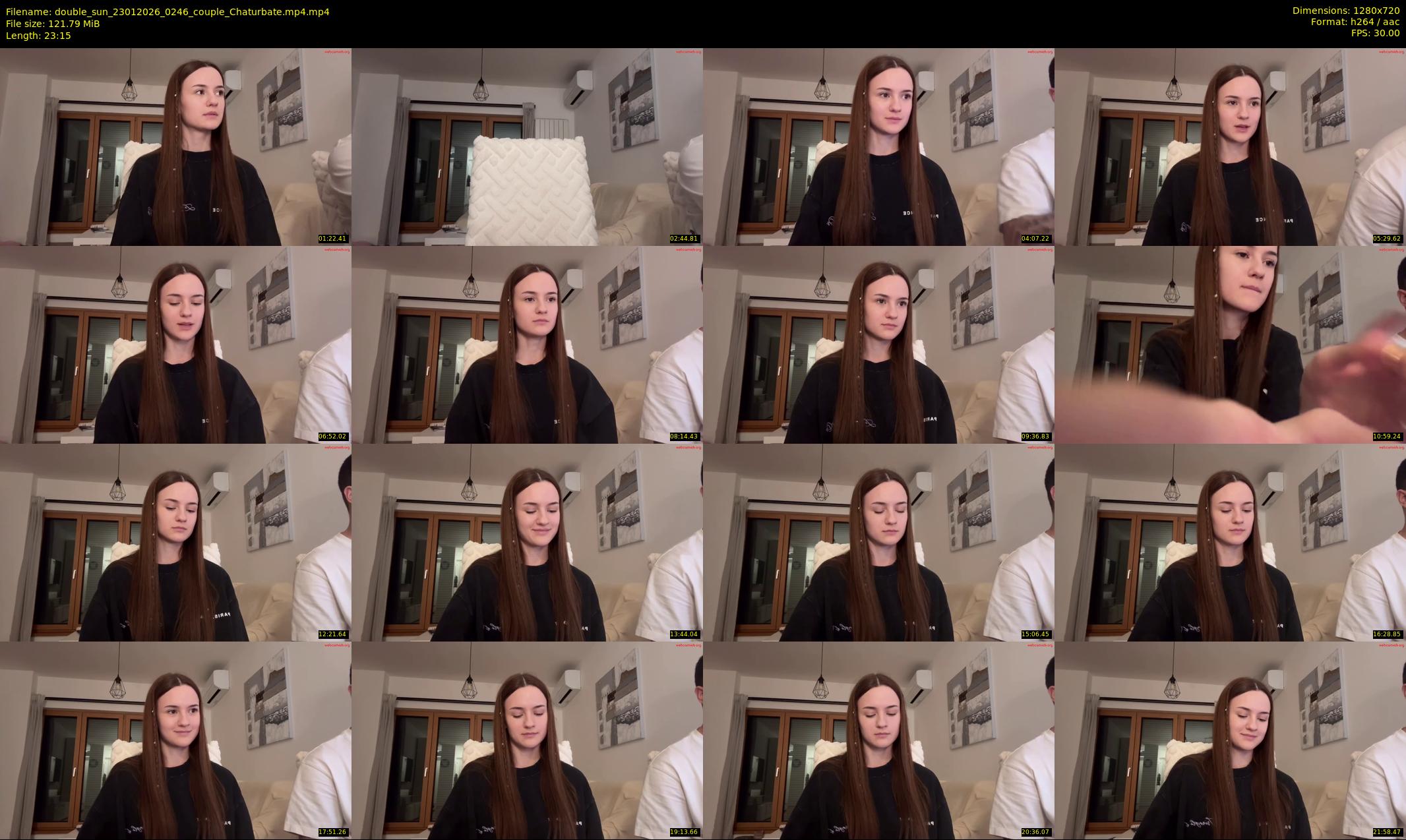 double_sun — 24 minute Chaturbate couple cam show recording, 720p, Jan 23, 2026