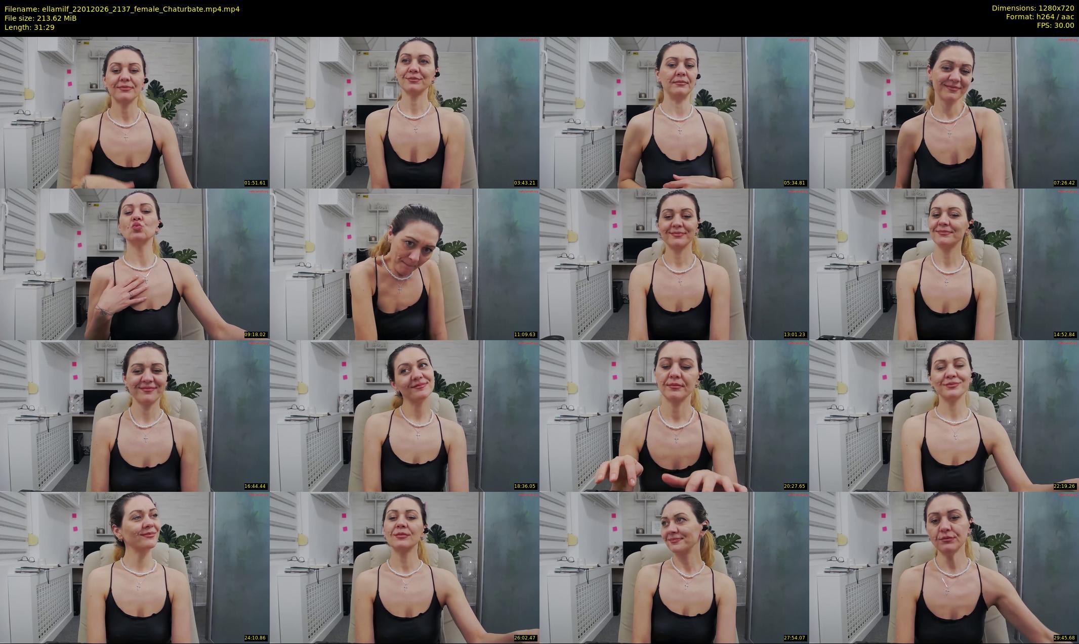 ellamilf — 32 minute Chaturbate female cam show recording, 720p, Jan 22, 2026