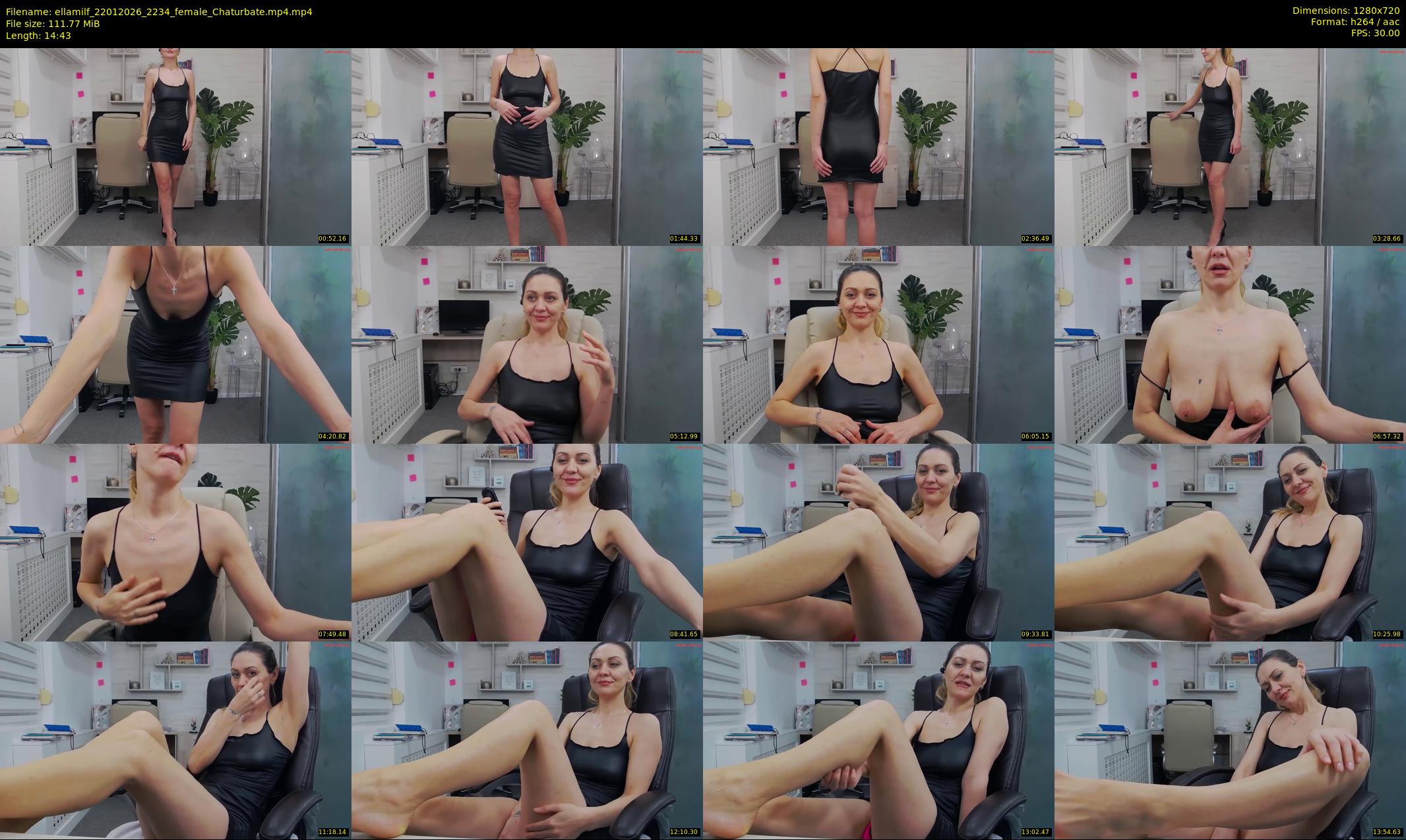 ellamilf — 15 minute Chaturbate female cam show recording, 720p, Jan 22, 2026