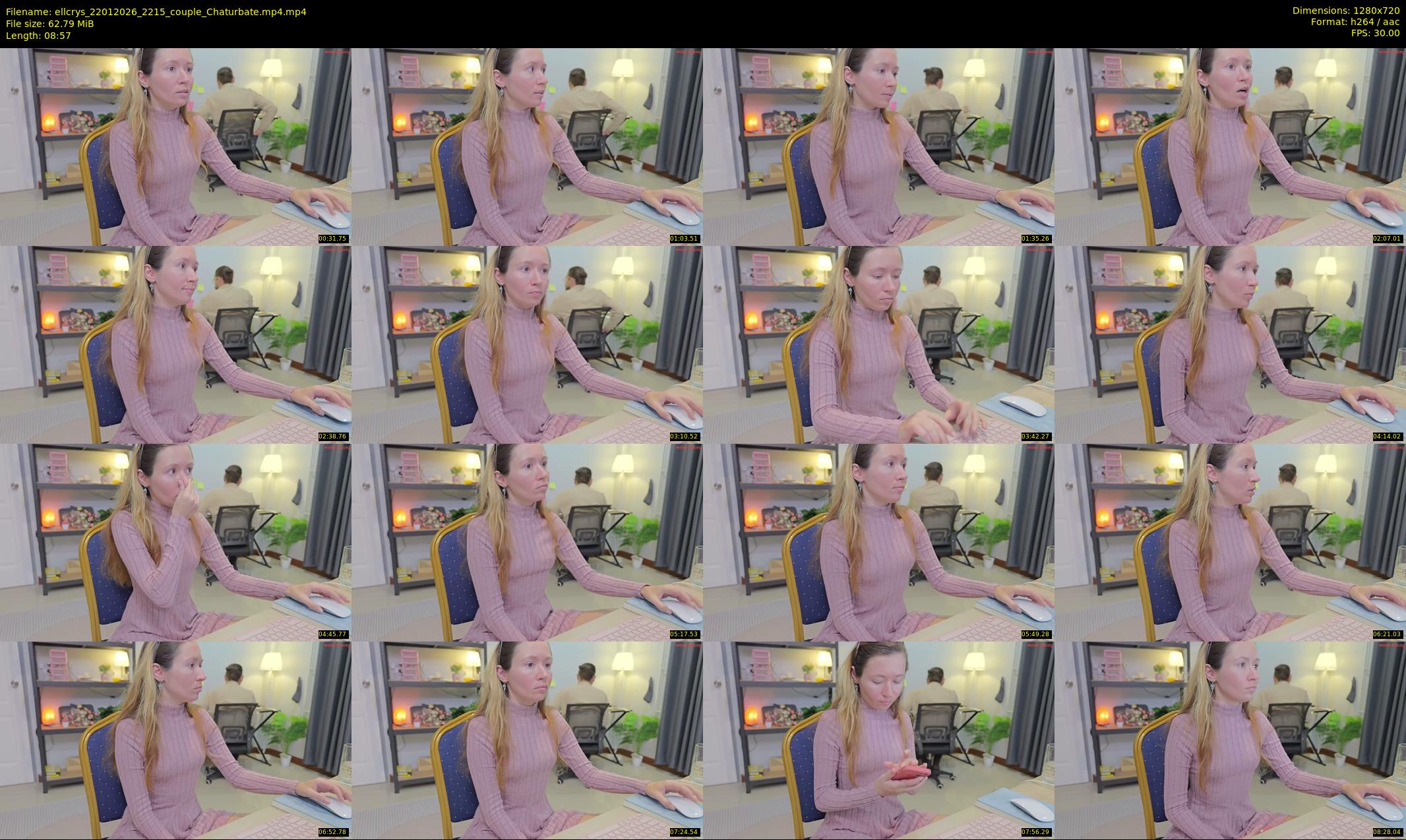 ellcrys — 9 minute Chaturbate couple cam show recording, 720p, Jan 22, 2026