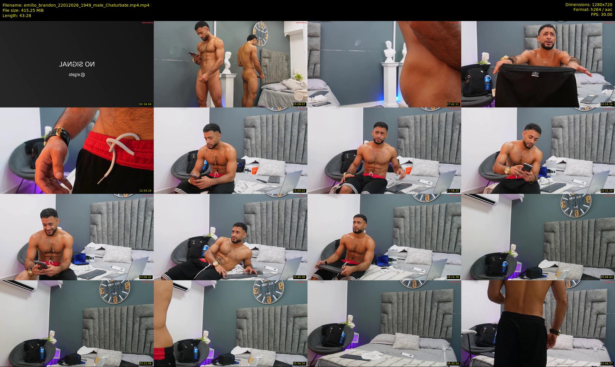 emilio_brandon — 44 minute Chaturbate male cam show recording, 720p, Jan 22, 2026
