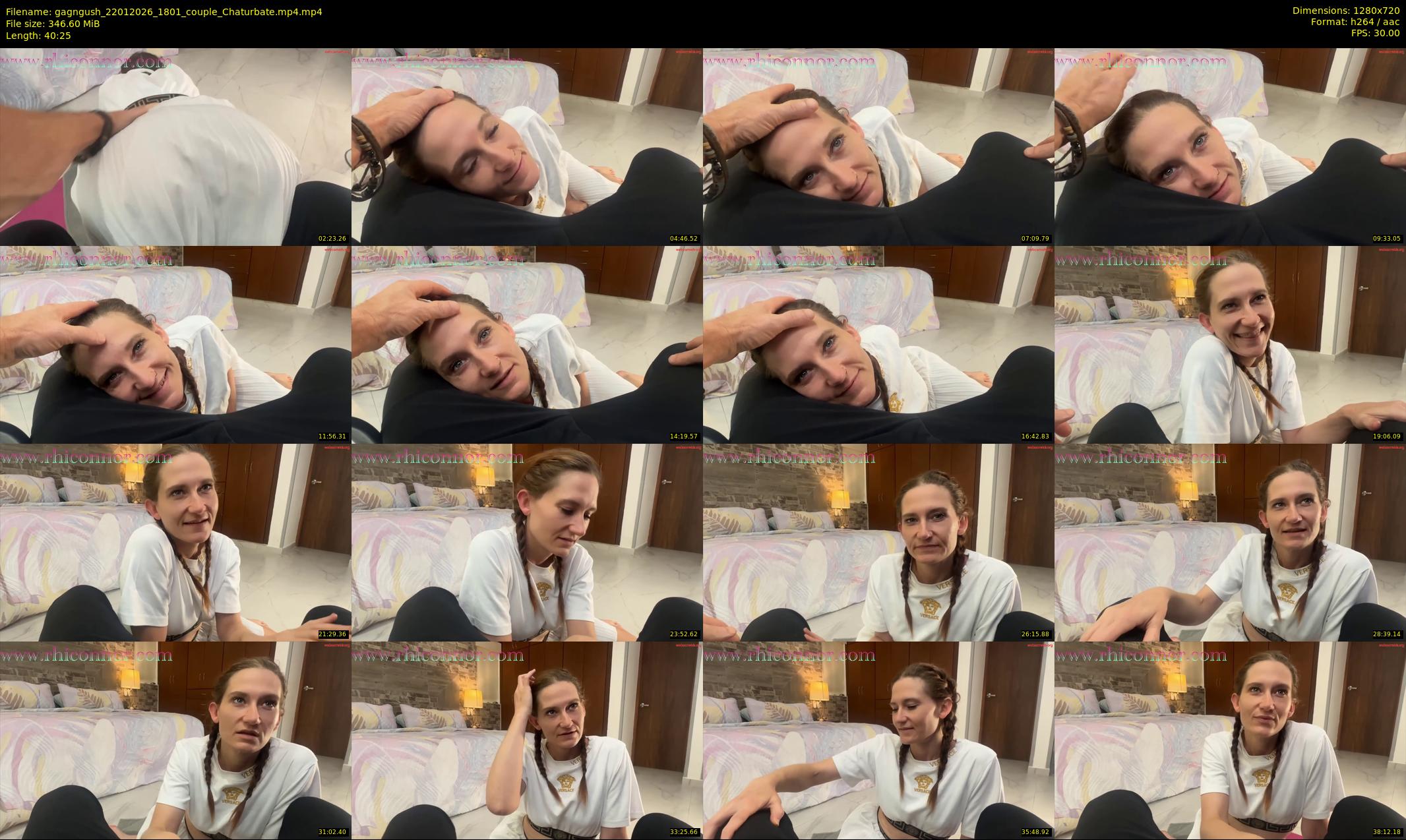 gagngush — 41 minute Chaturbate couple cam show recording, 720p, Jan 22, 2026