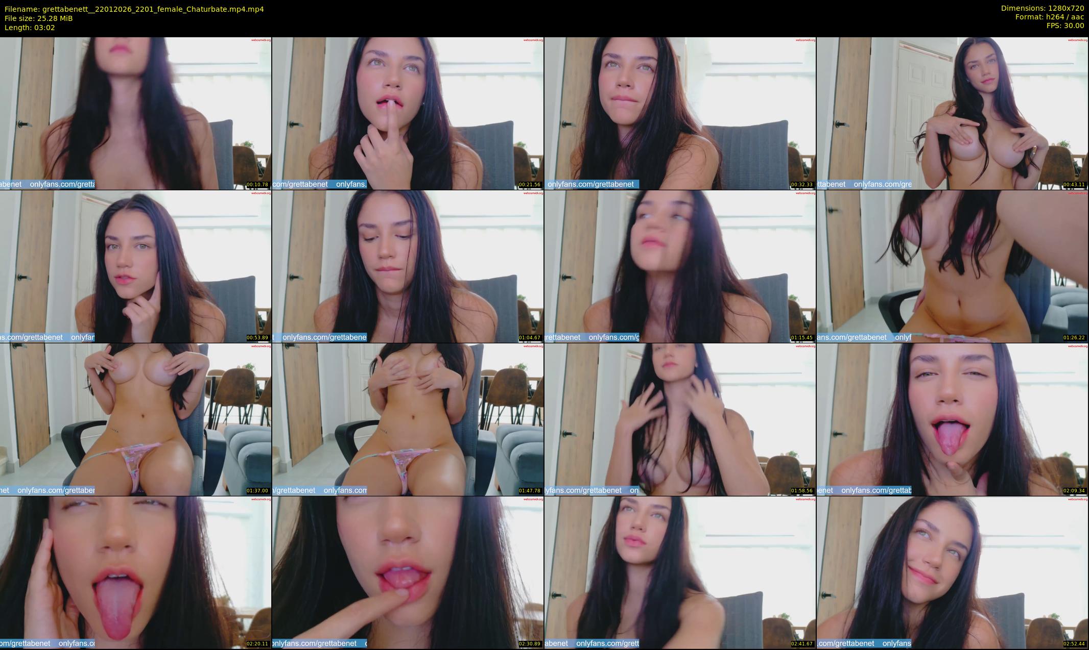 grettabenett_ — 4 minute Chaturbate female cam show recording, 720p, Jan 22, 2026