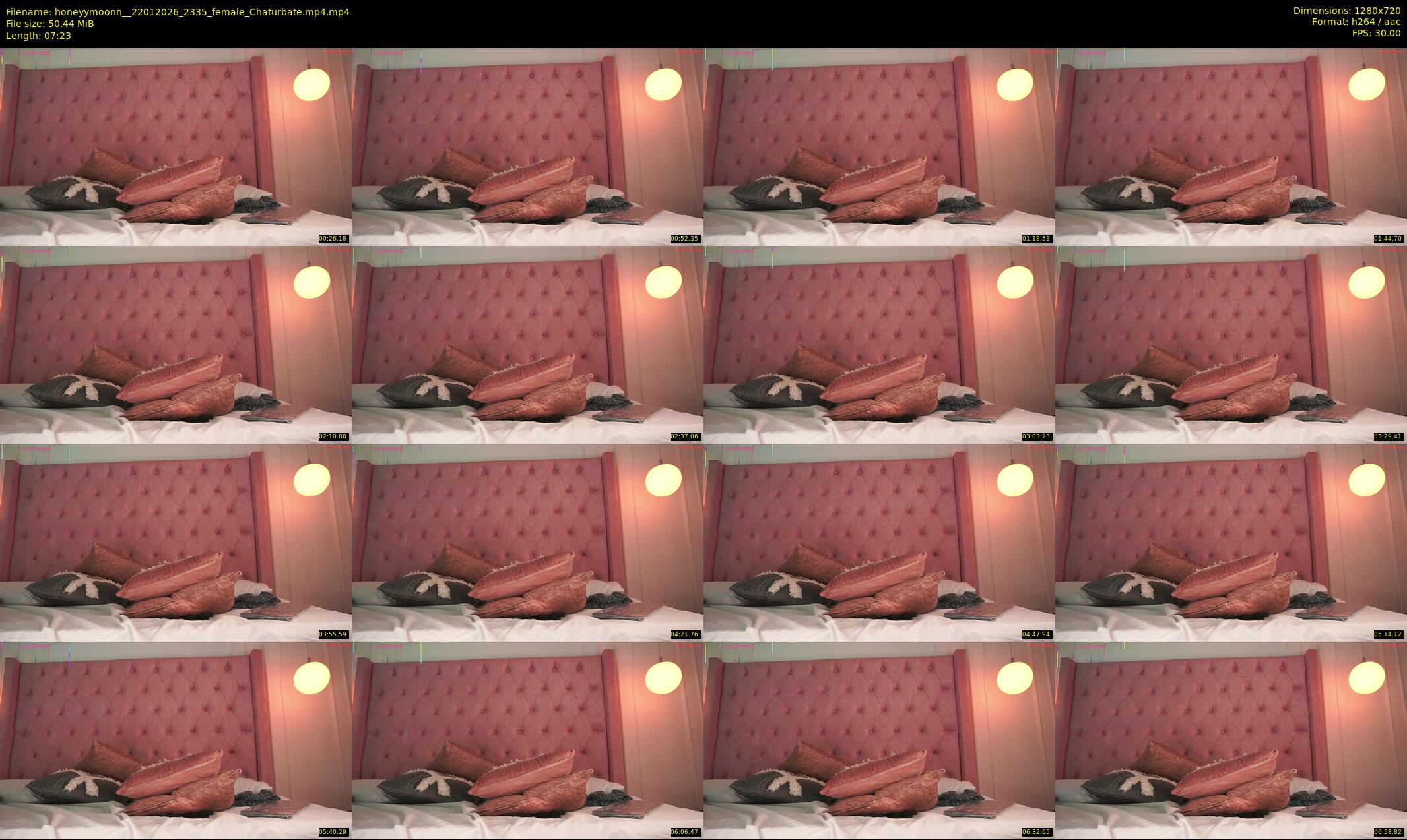 honeyymoonn_ — 8 minute Chaturbate female cam show recording, 720p, Jan 22, 2026