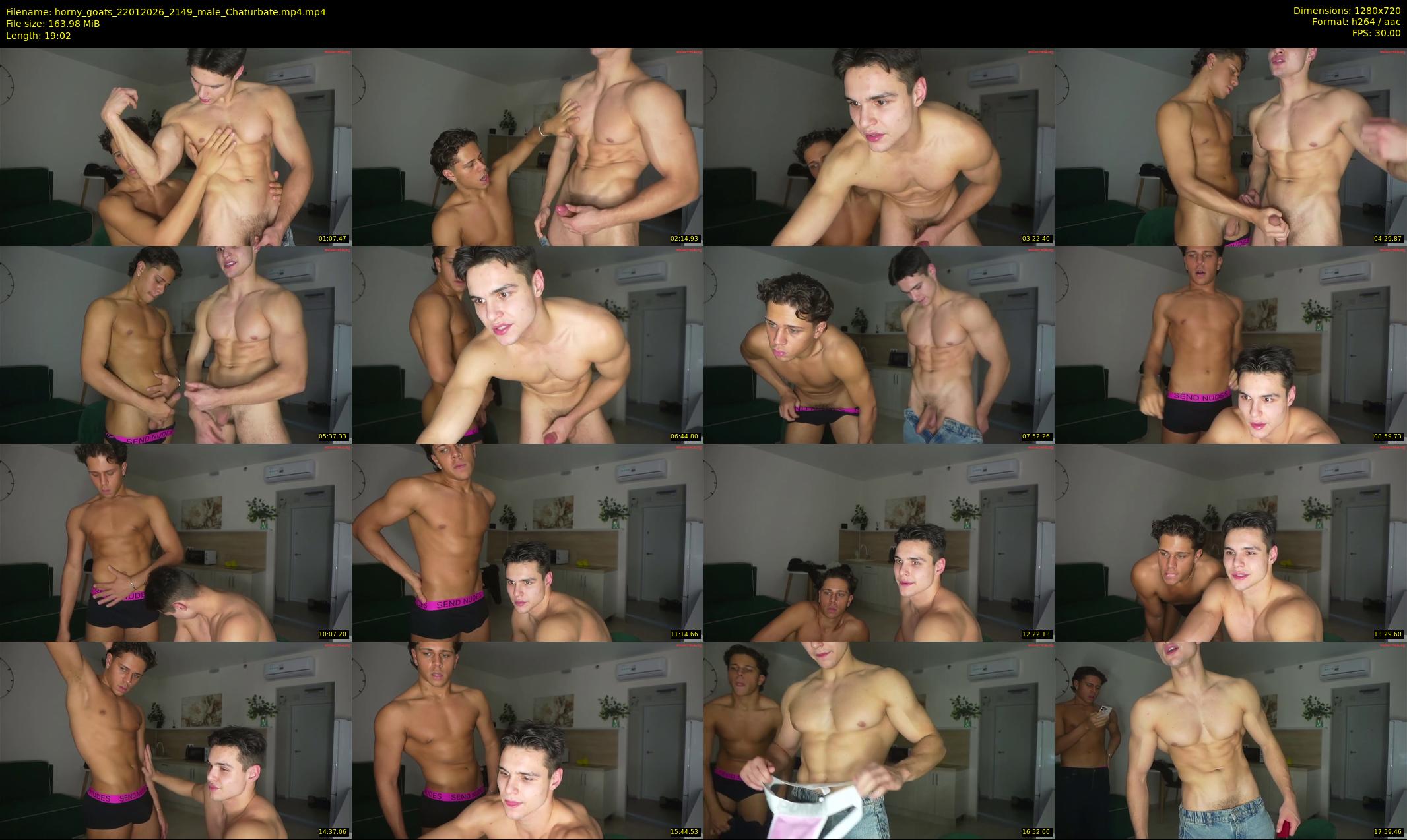 horny_goats — 20 minute Chaturbate male cam show recording, 720p, Jan 22, 2026