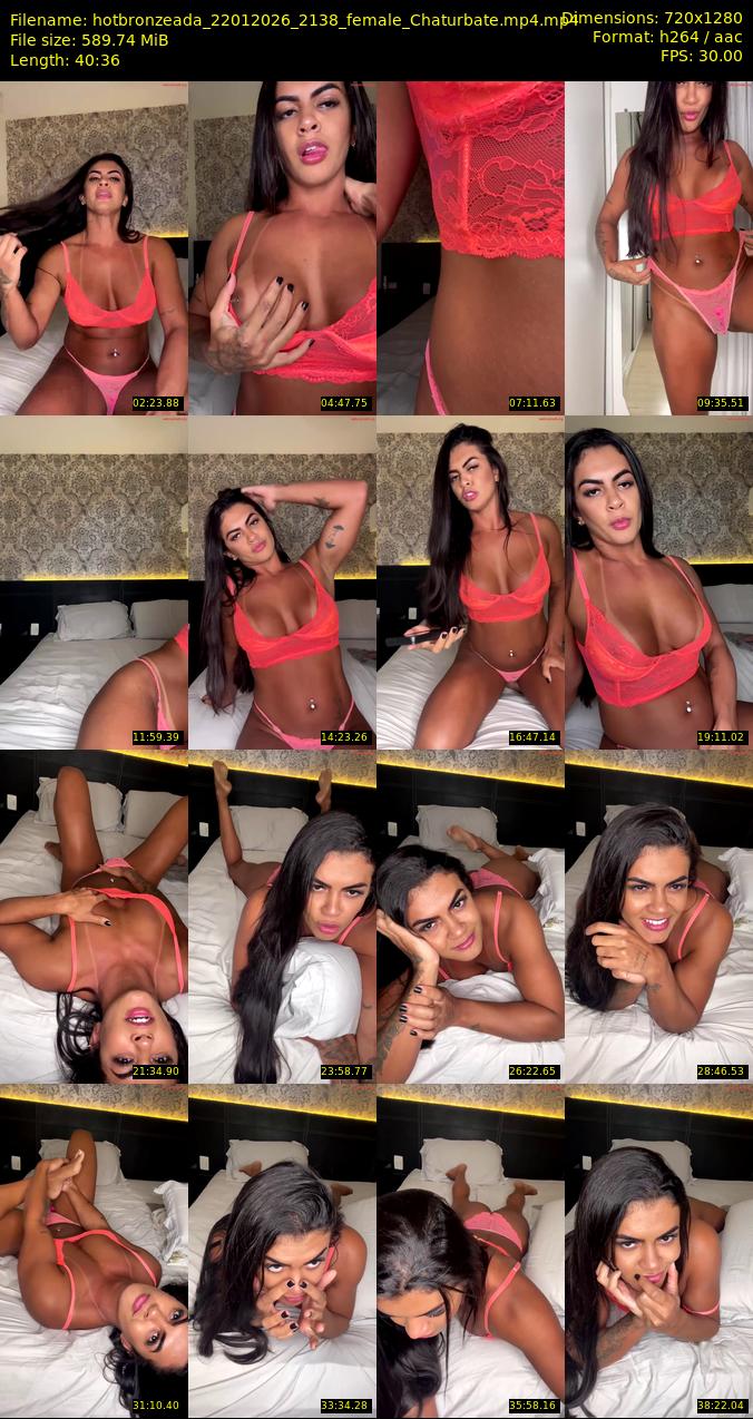 hotbronzeada — 41 minute Chaturbate female cam show recording, 1080p, Jan 22, 2026