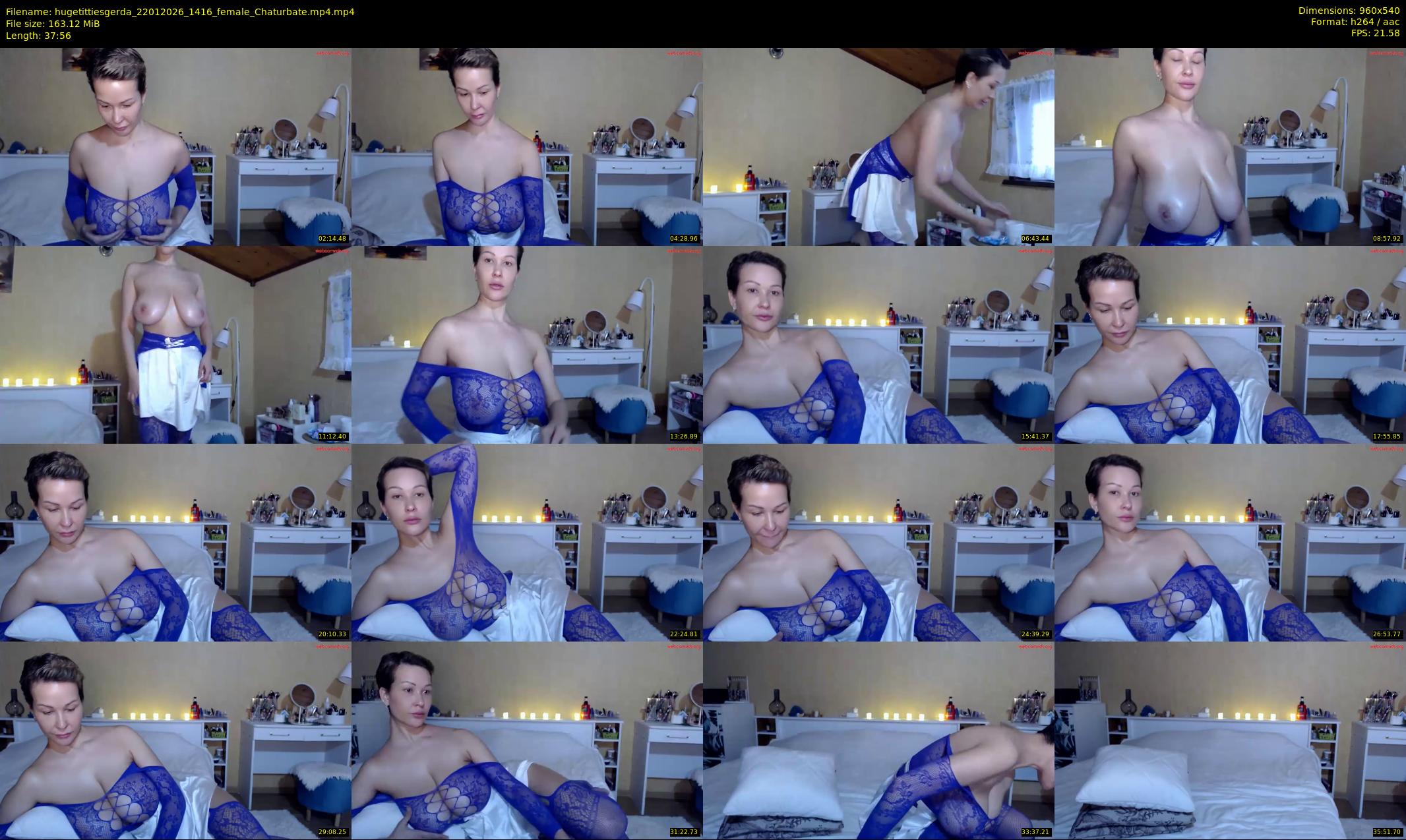 hugetittiesgerda — 38 minute Chaturbate female cam show recording, 480p, Jan 22, 2026