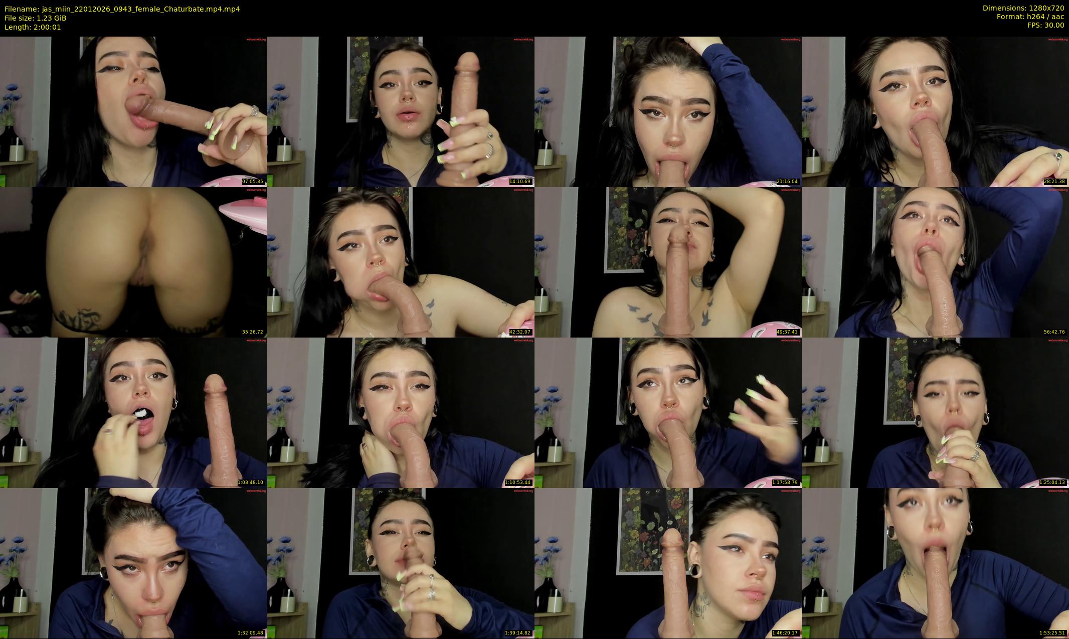 jas_miin — 121 minute Chaturbate female cam show recording, 720p, Jan 22, 2026