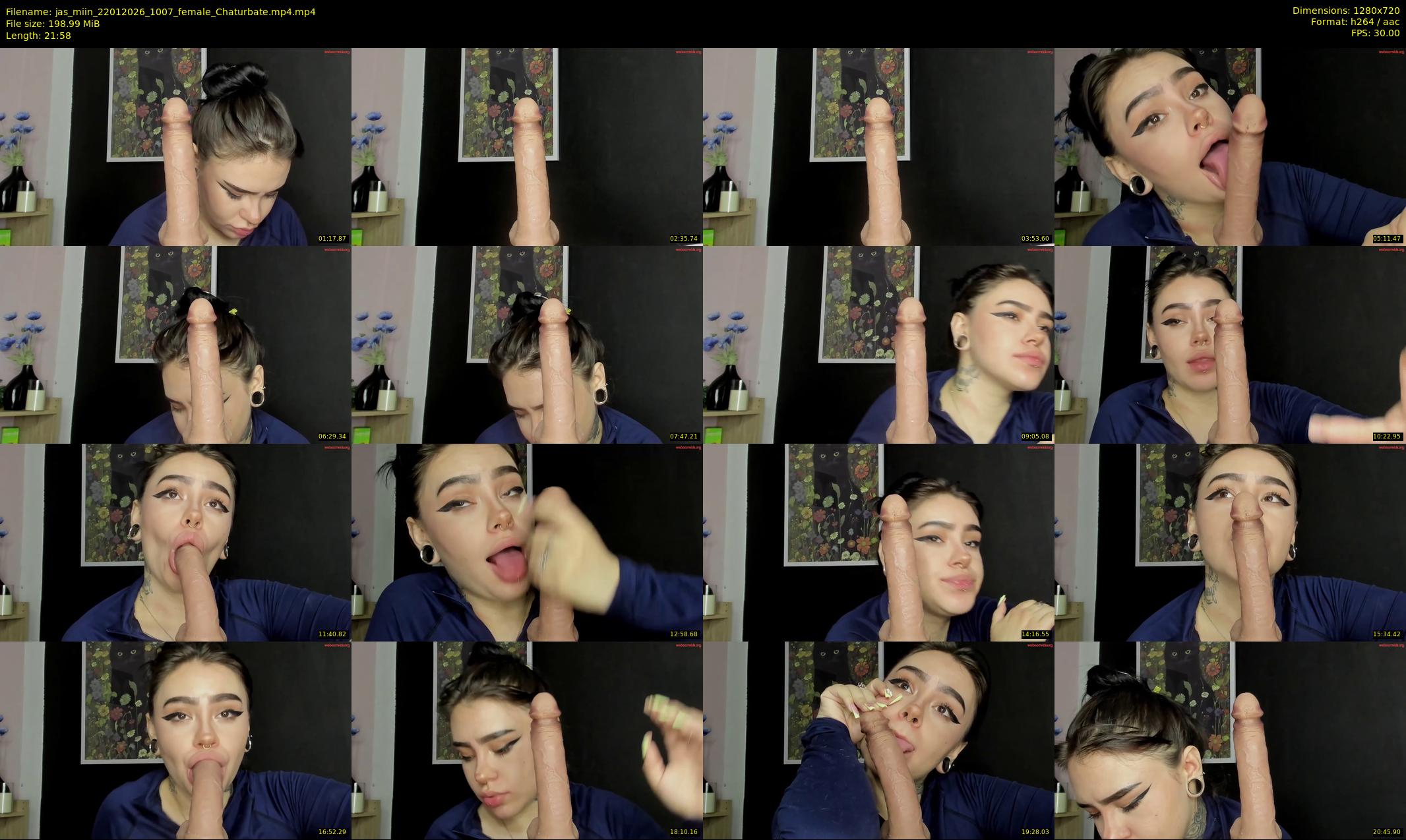 jas_miin — 22 minute Chaturbate female cam show recording, 720p, Jan 22, 2026