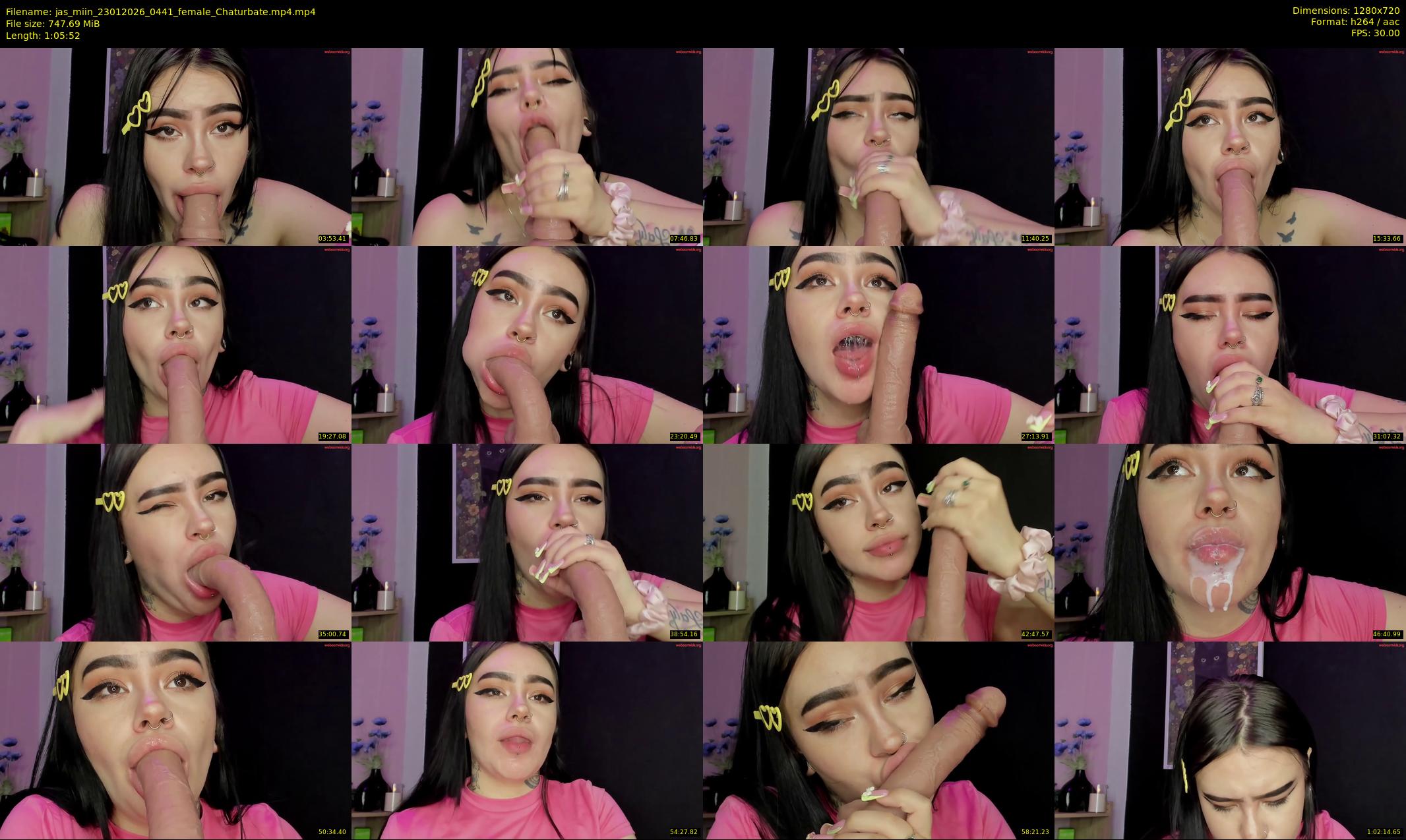 jas_miin — 66 minute Chaturbate female cam show recording, 720p, Jan 23, 2026