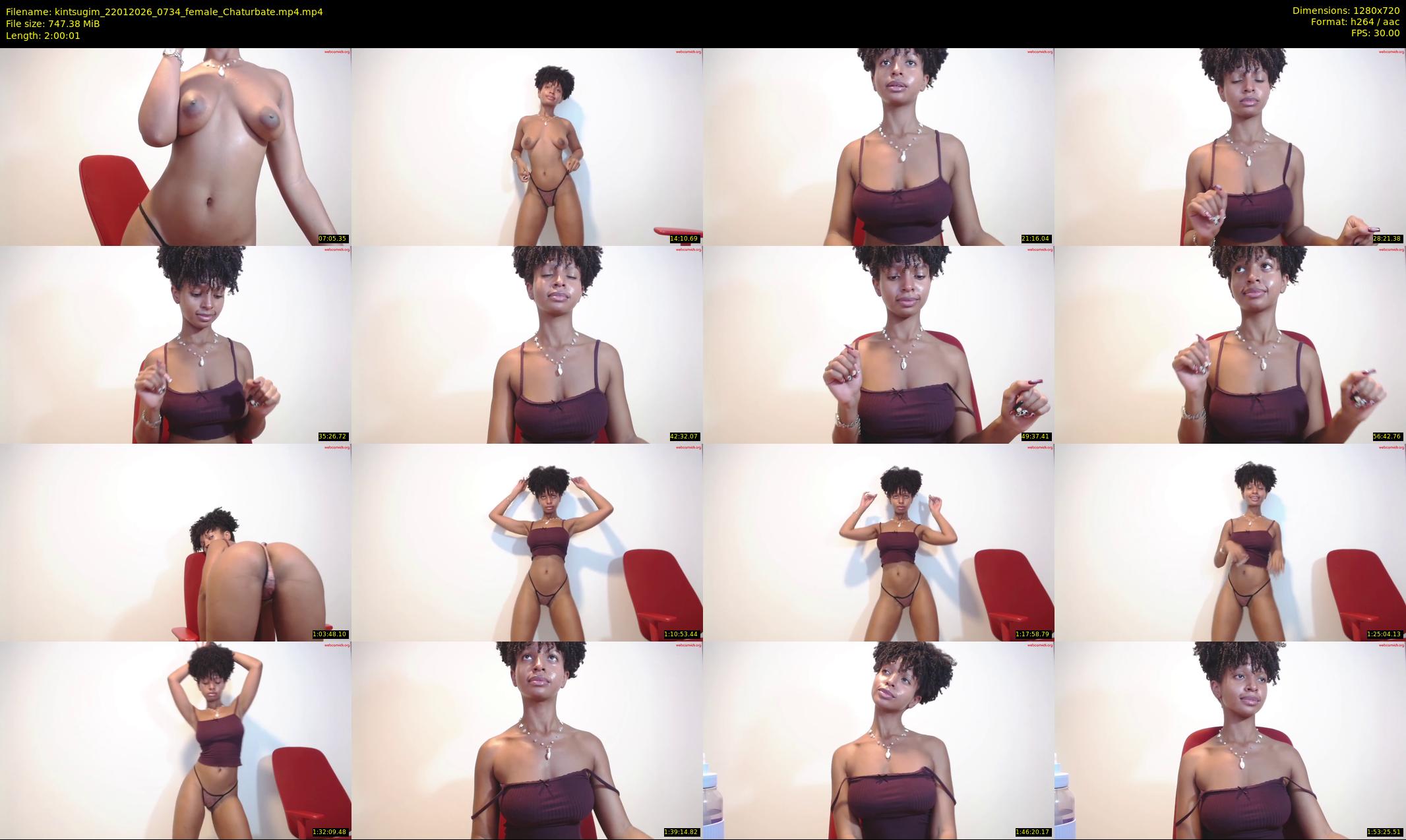 kintsugim — 121 minute Chaturbate female cam show recording, 720p, Jan 22, 2026