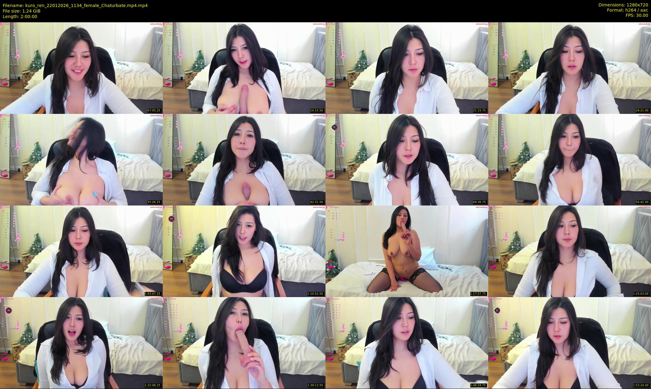 kuro_ren — 120 minute Chaturbate female cam show recording, 720p, Jan 22, 2026