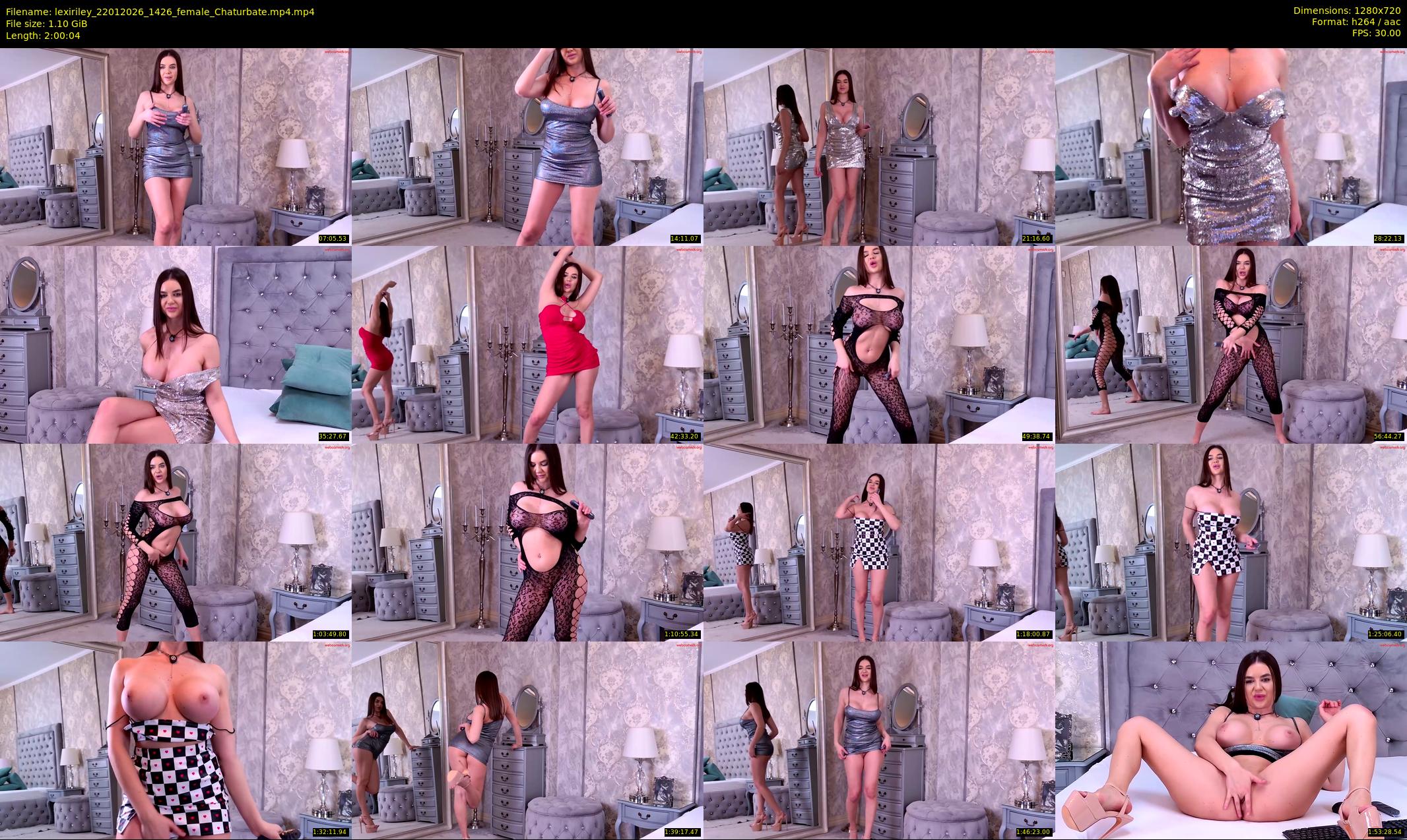 lexiriley — 121 minute Chaturbate female cam show recording, 720p, Jan 22, 2026