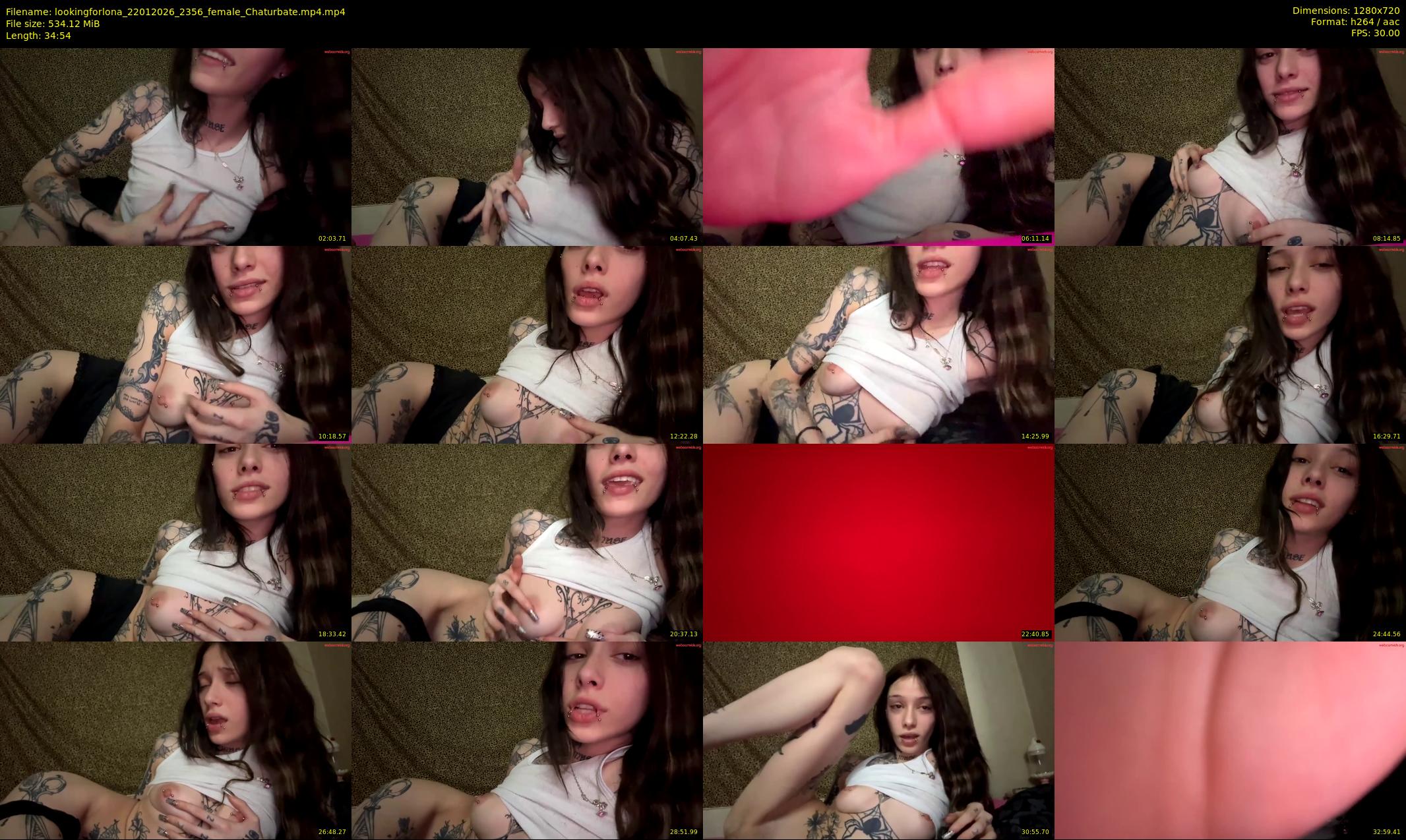 lookingforlona — 35 minute Chaturbate female cam show recording, 720p, Jan 22, 2026