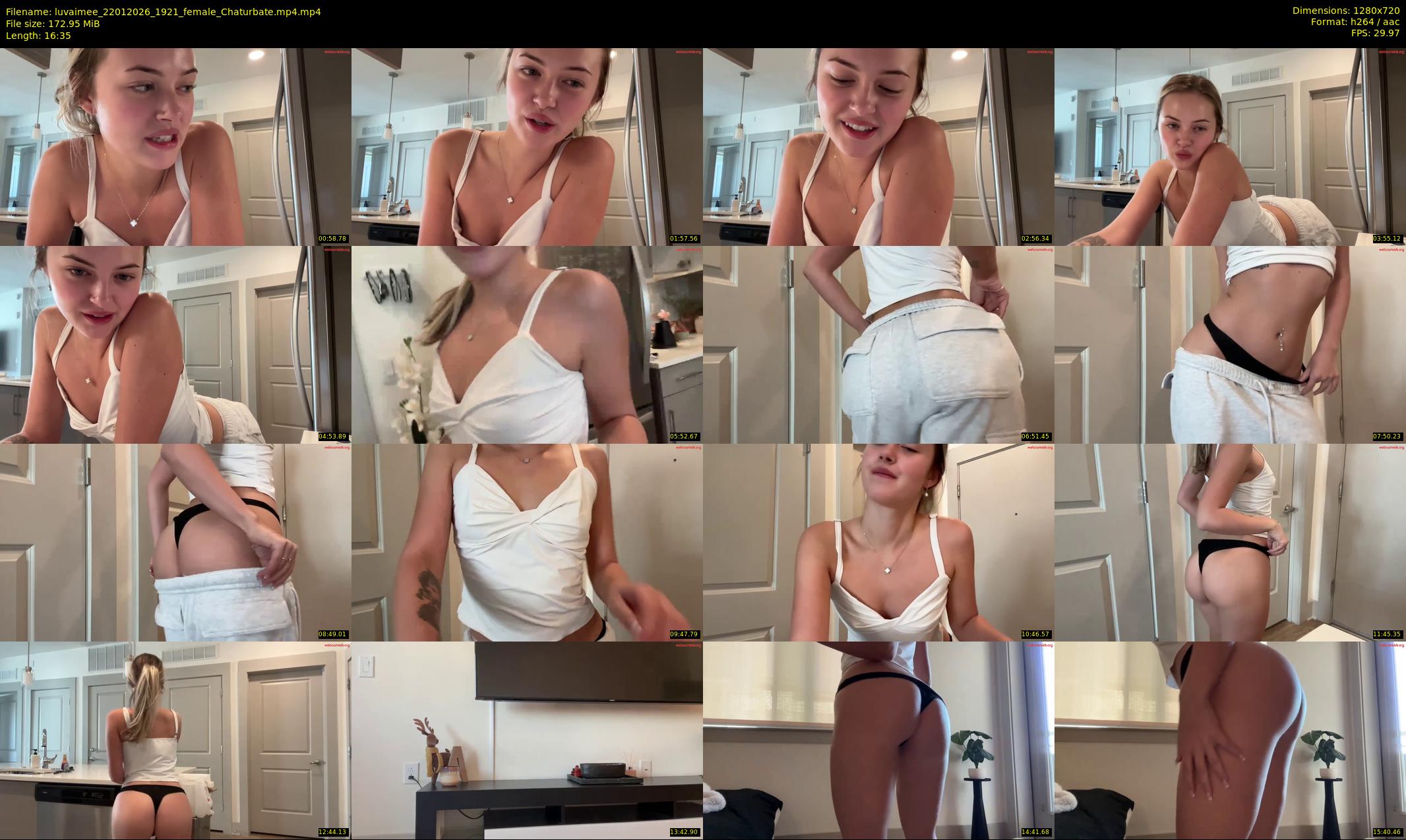 luvaimee — 17 minute Chaturbate female cam show recording, 720p, Jan 22, 2026