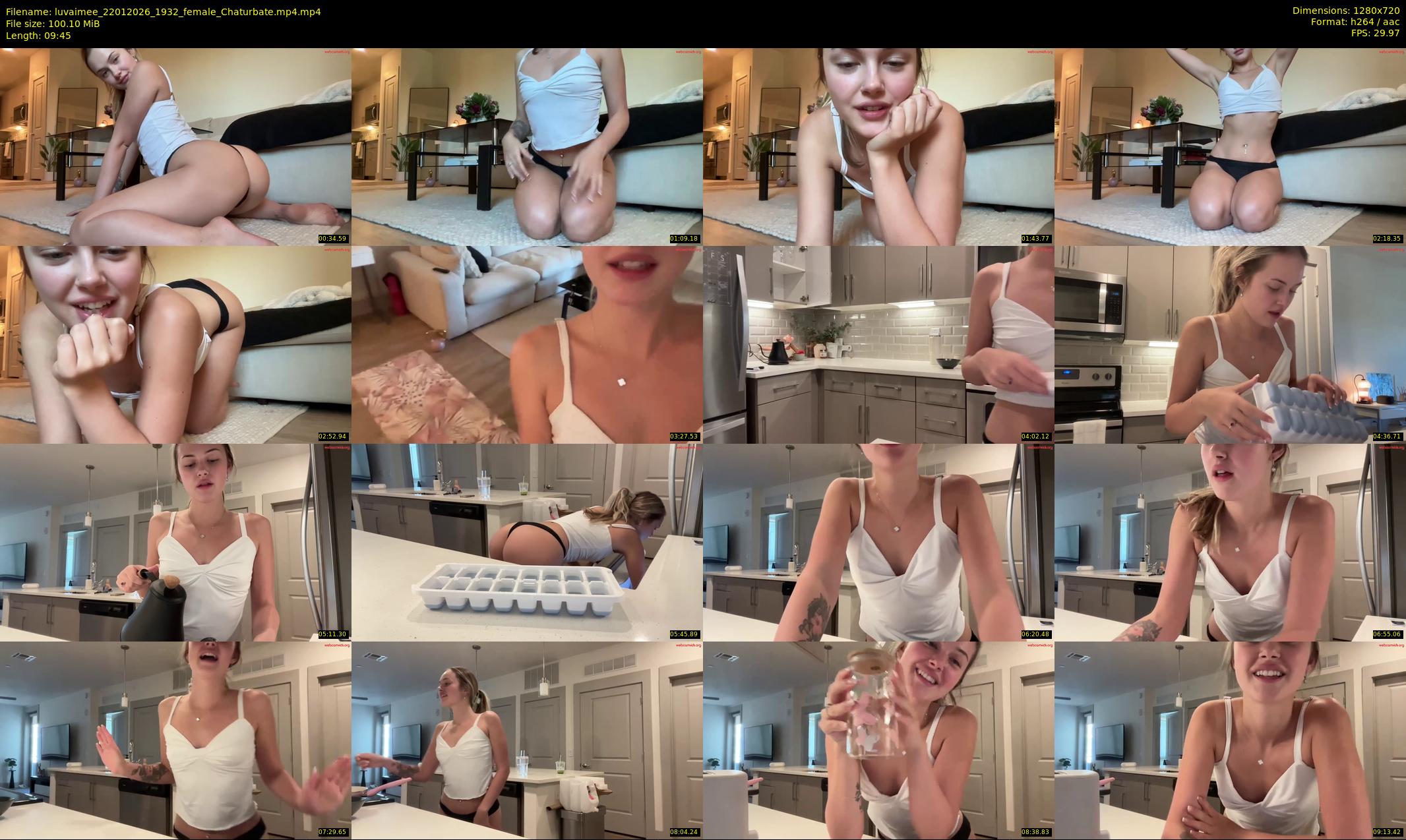 luvaimee — 10 minute Chaturbate female cam show recording, 720p, Jan 22, 2026