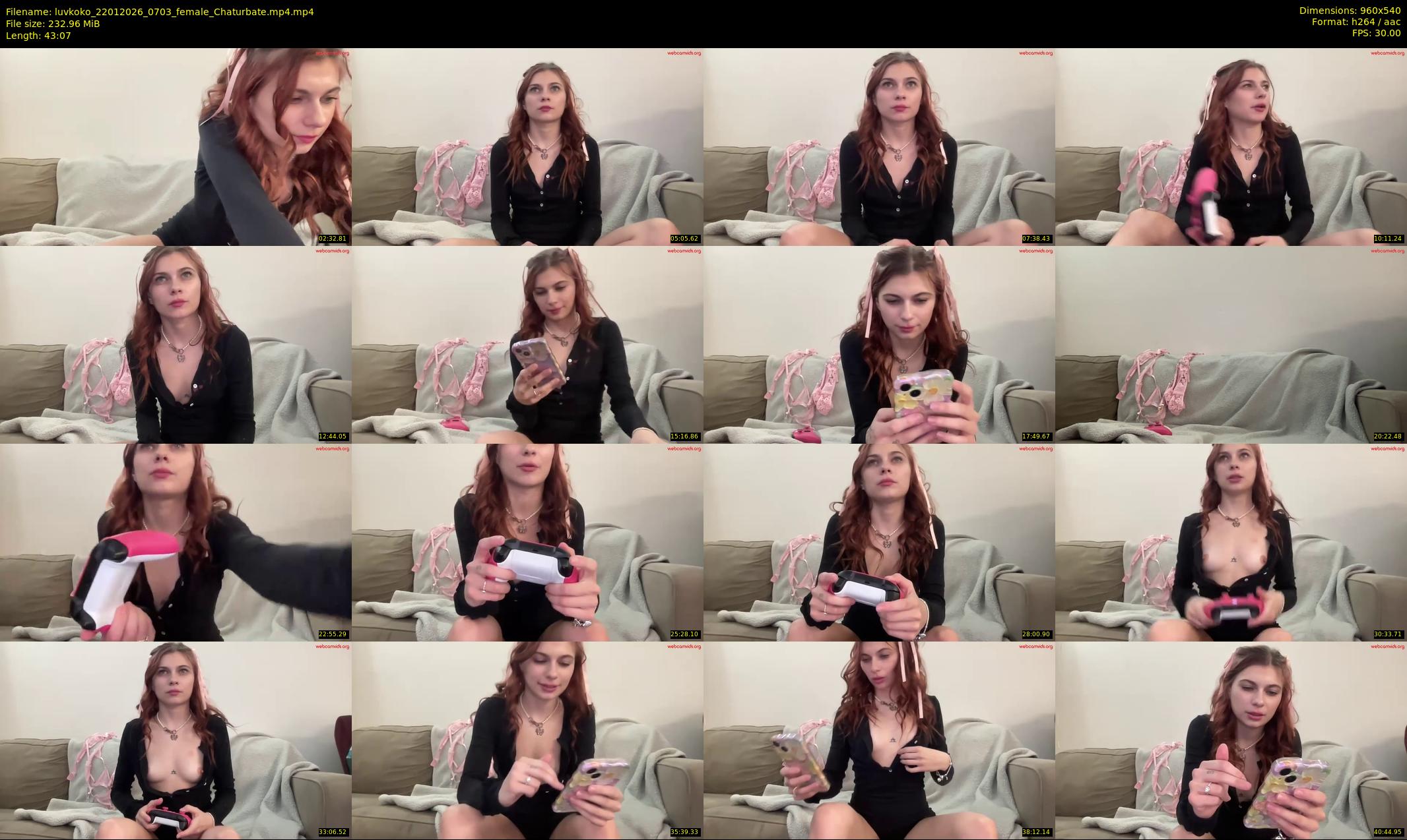 luvkoko — 44 minute Chaturbate couple cam show recording, 480p, Jan 22, 2026