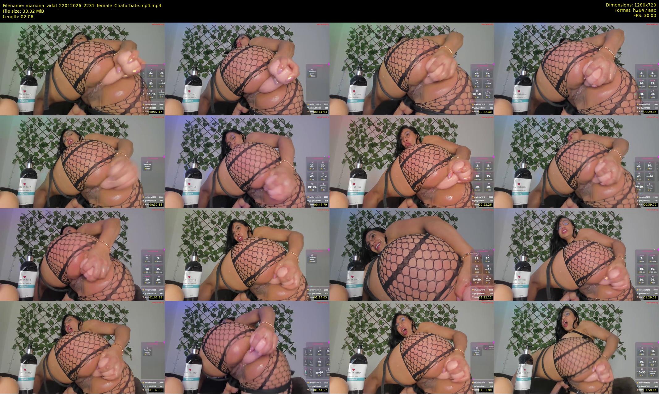 mariana_vidal — 3 minute Chaturbate female cam show recording, 720p, Jan 22, 2026