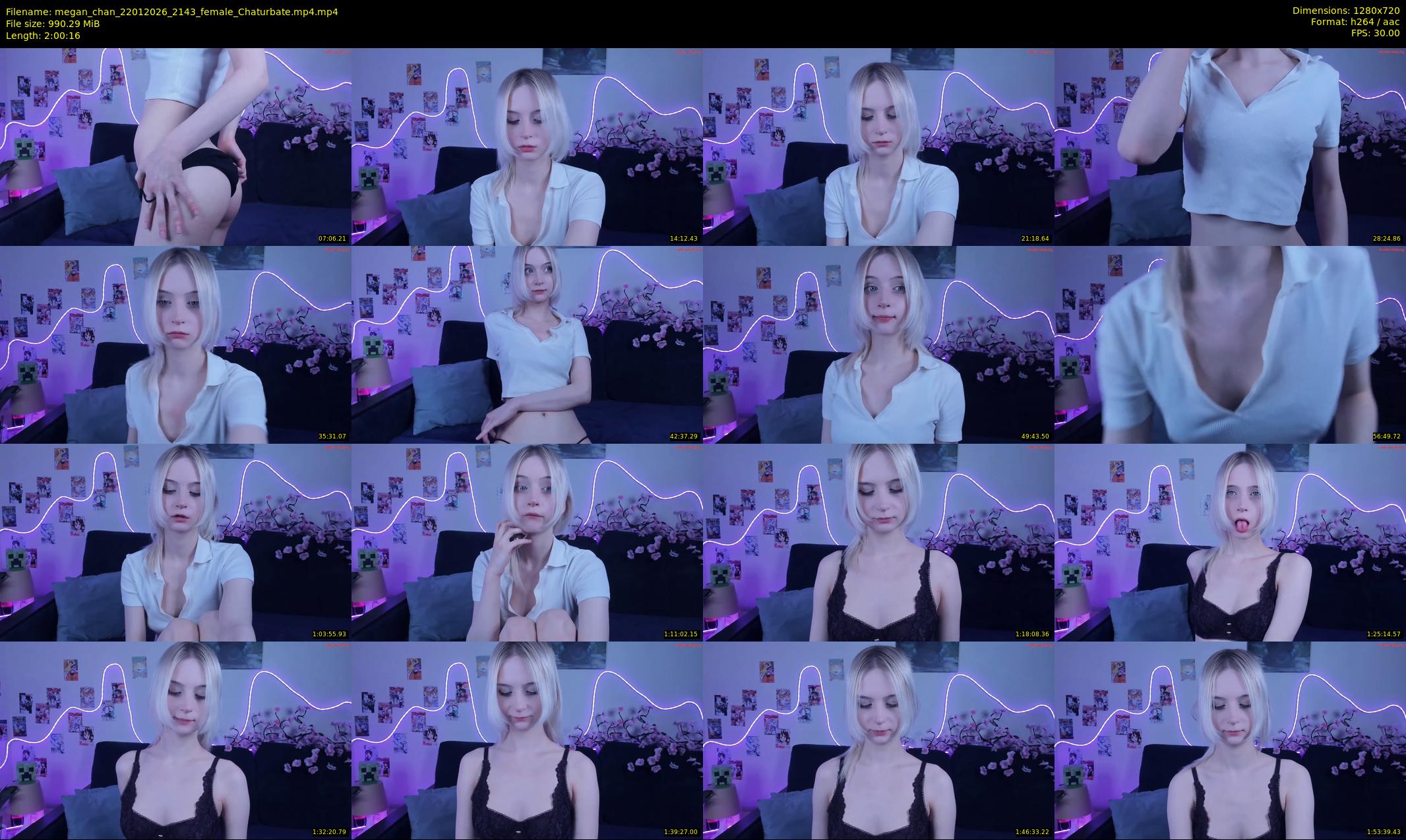 megan_chan — 121 minute Chaturbate couple cam show recording, 720p, Jan 22, 2026