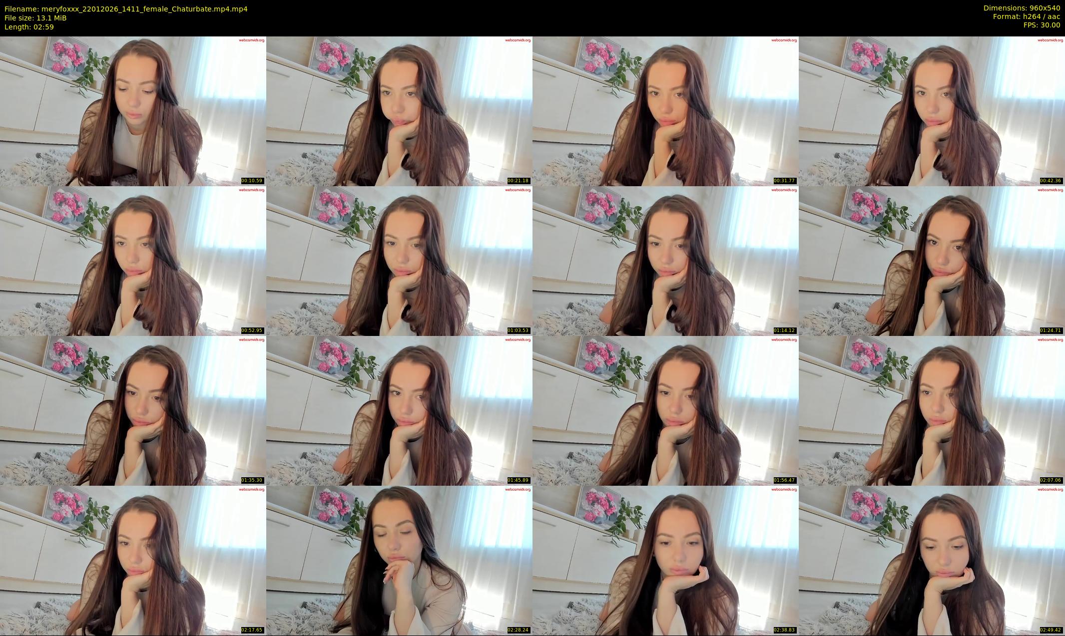 meryfoxxx — 3 minute Chaturbate female cam show recording, 480p, Jan 22, 2026