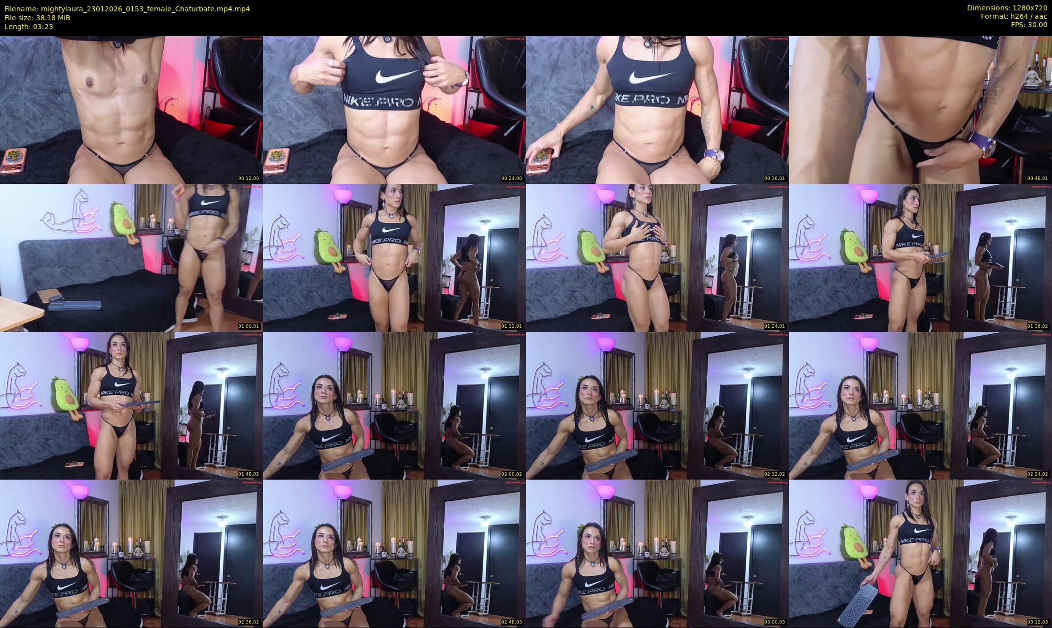 mightylaura — 4 minute Chaturbate female cam show recording, 720p, Jan 23, 2026