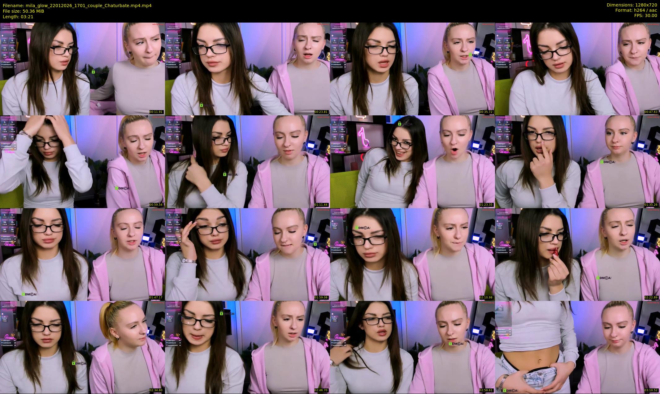 mila_glow — 4 minute Chaturbate female cam show recording, 720p, Jan 22, 2026
