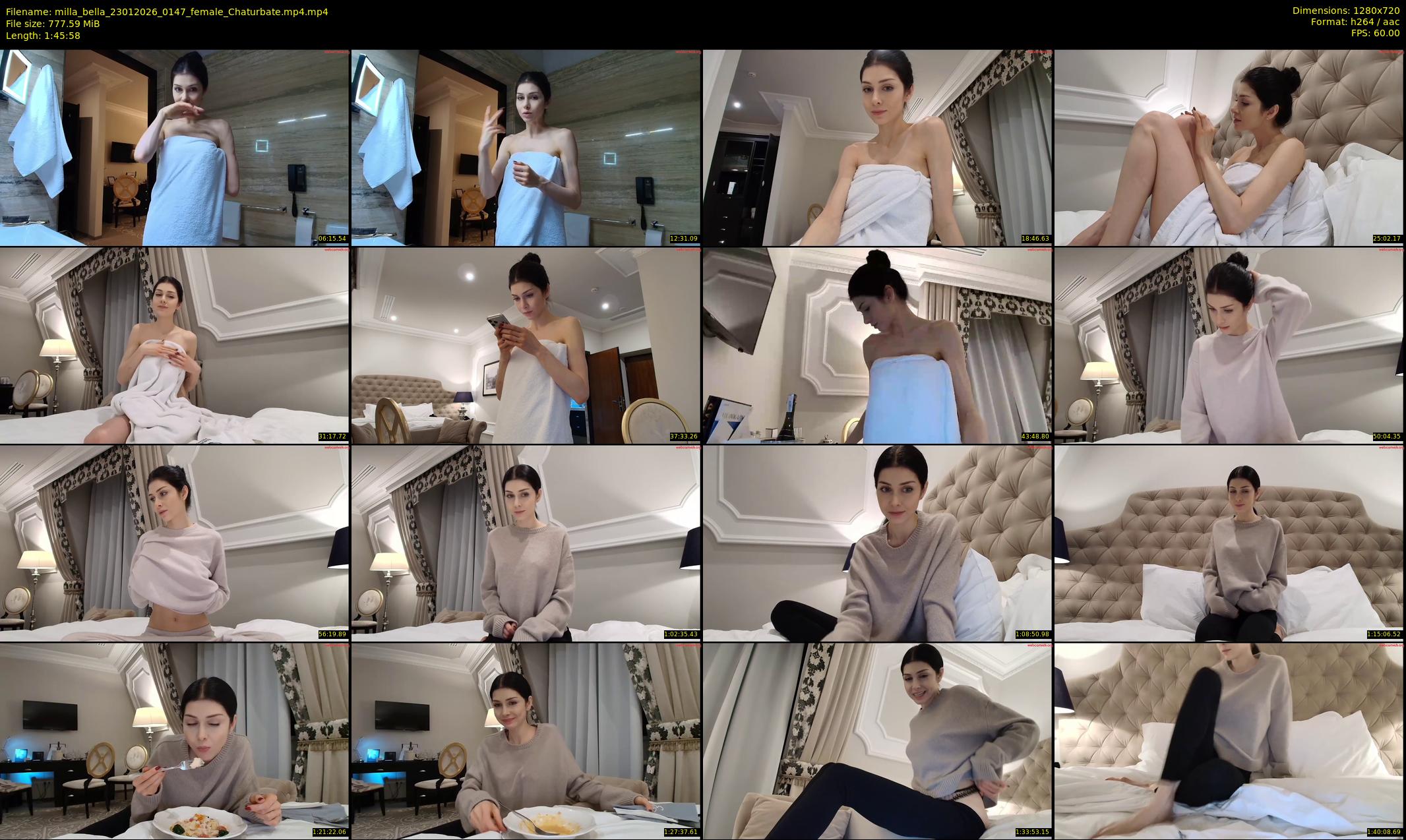 milla_bella — 106 minute Chaturbate female cam show recording, 720p, Jan 23, 2026