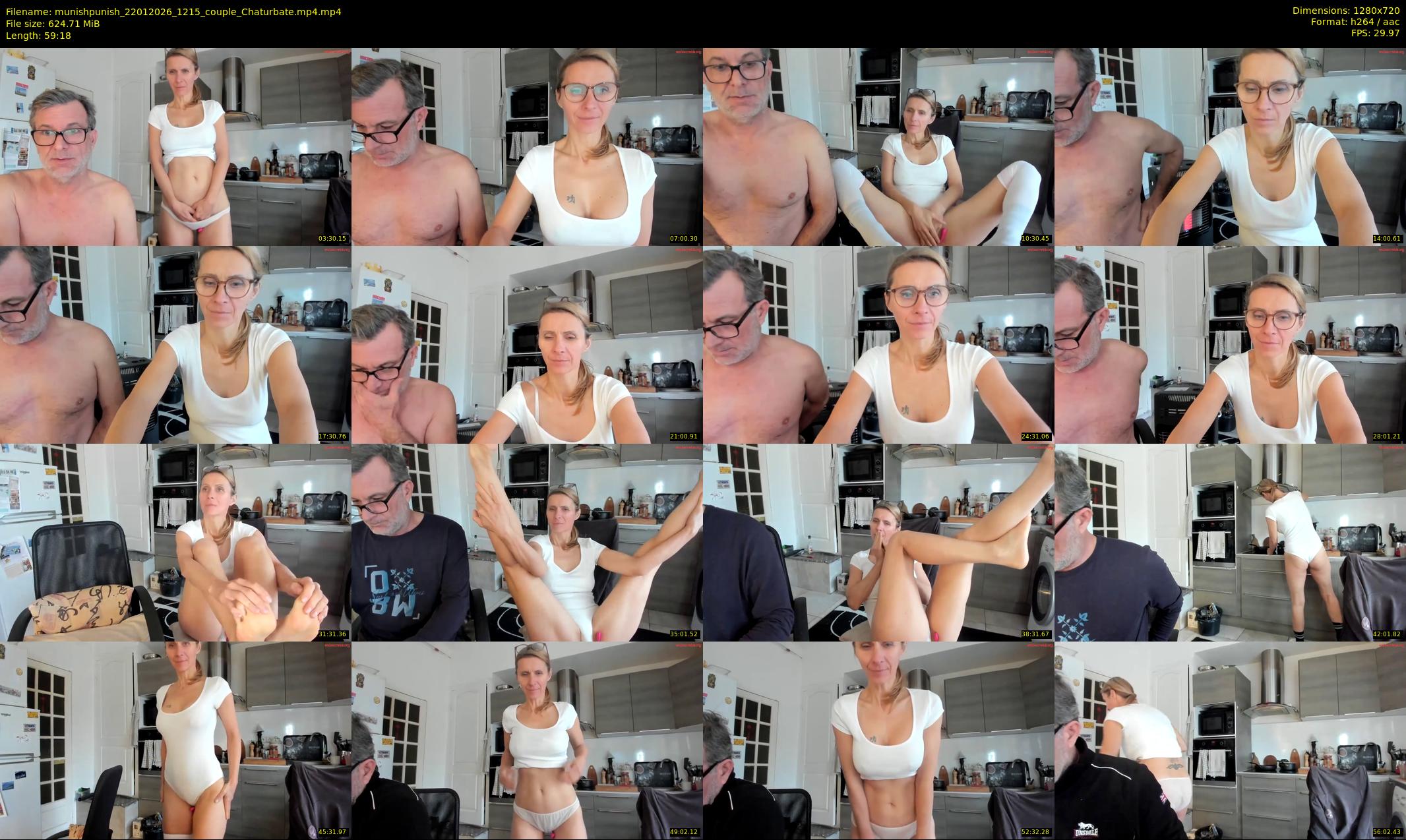 munishpunish — 60 minute Chaturbate couple cam show recording, 720p, Jan 22, 2026