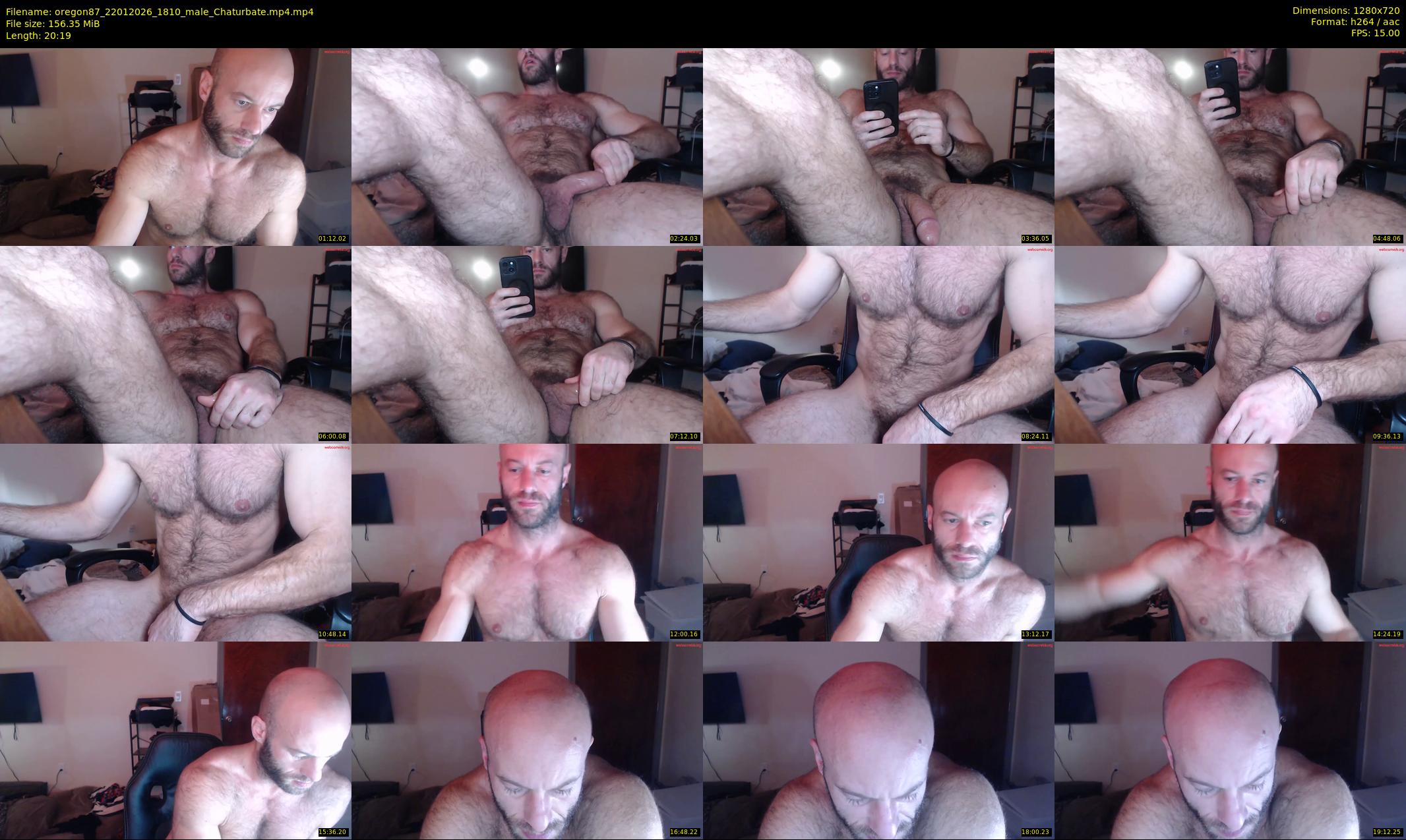 oregon87 — 21 minute Chaturbate male cam show recording, 720p, Jan 22, 2026