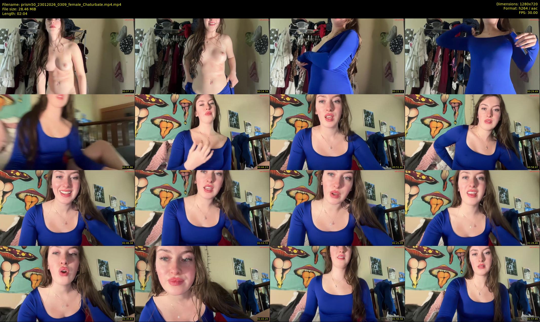 prism50 — 3 minute Chaturbate female cam show recording, 720p, Jan 23, 2026