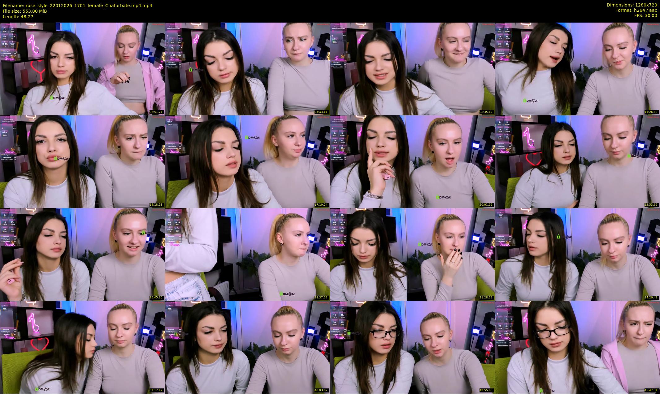 rose_style — 49 minute Chaturbate couple cam show recording, 720p, Jan 22, 2026