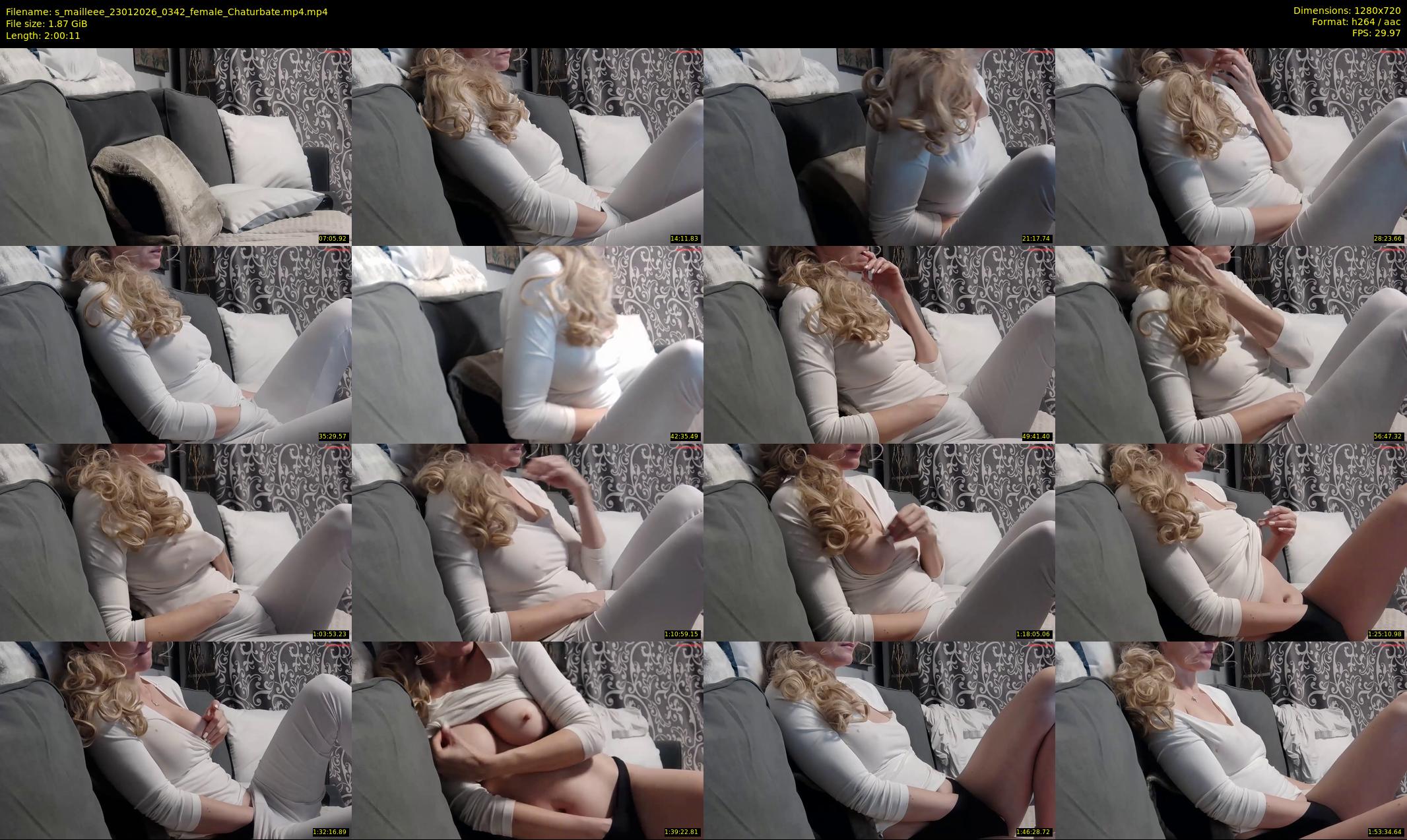 s_mailleee — 121 minute Chaturbate female cam show recording, 720p, Jan 23, 2026