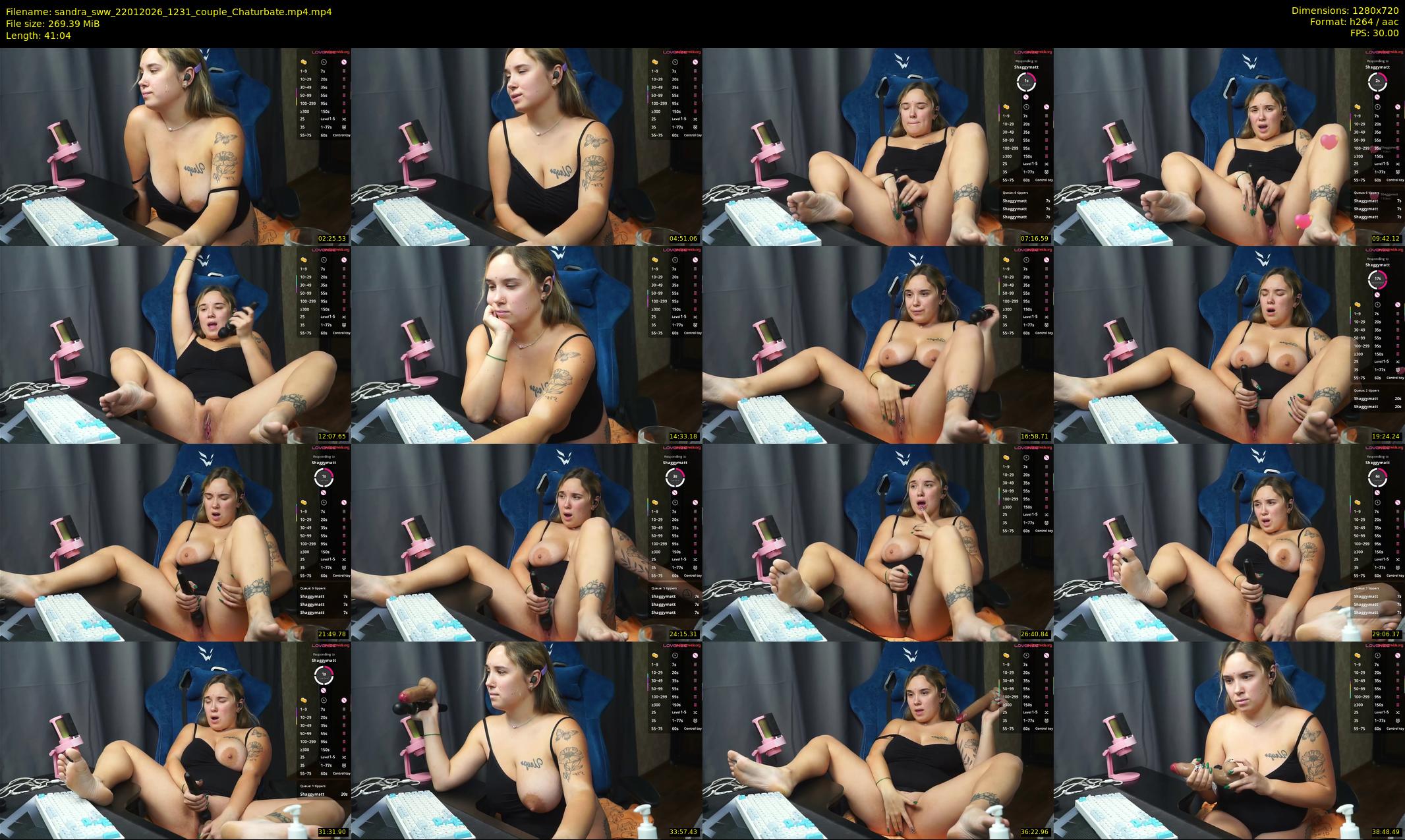 sandra_sww — 42 minute Chaturbate couple cam show recording, 720p, Jan 22, 2026