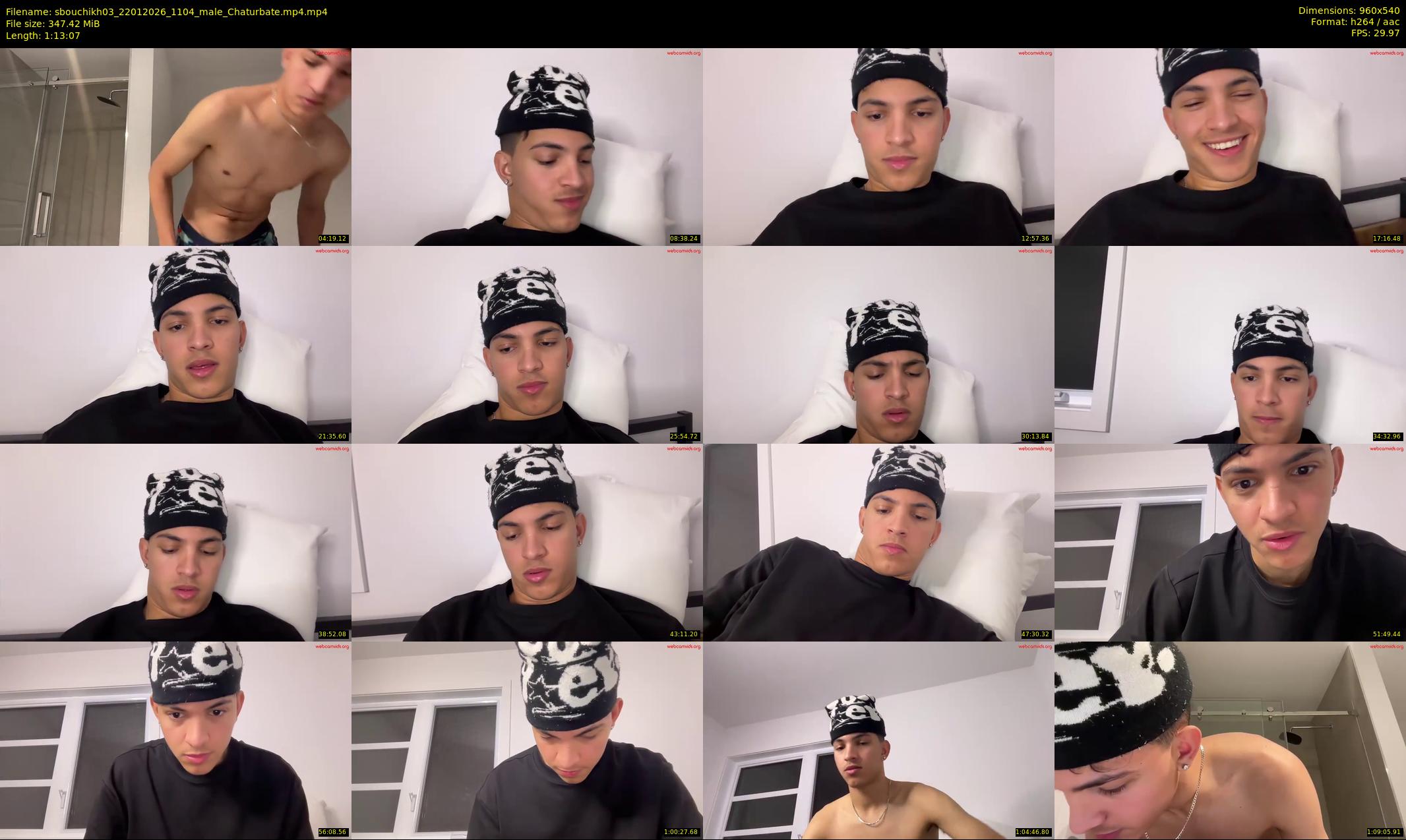 sbouchikh03 — 74 minute Chaturbate male cam show recording, 480p, Jan 22, 2026