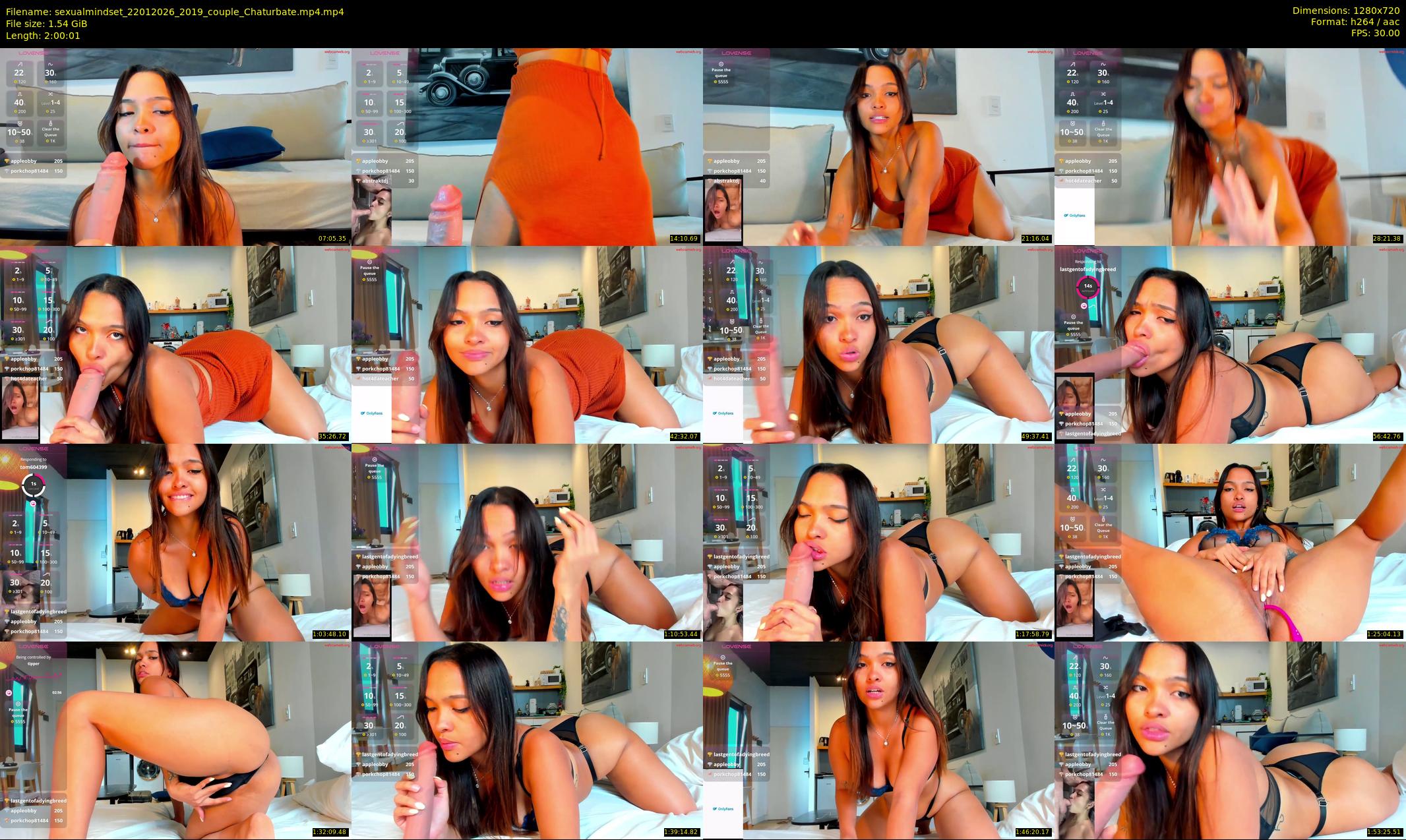 sexualmindset — 121 minute Chaturbate female cam show recording, 720p, Jan 22, 2026